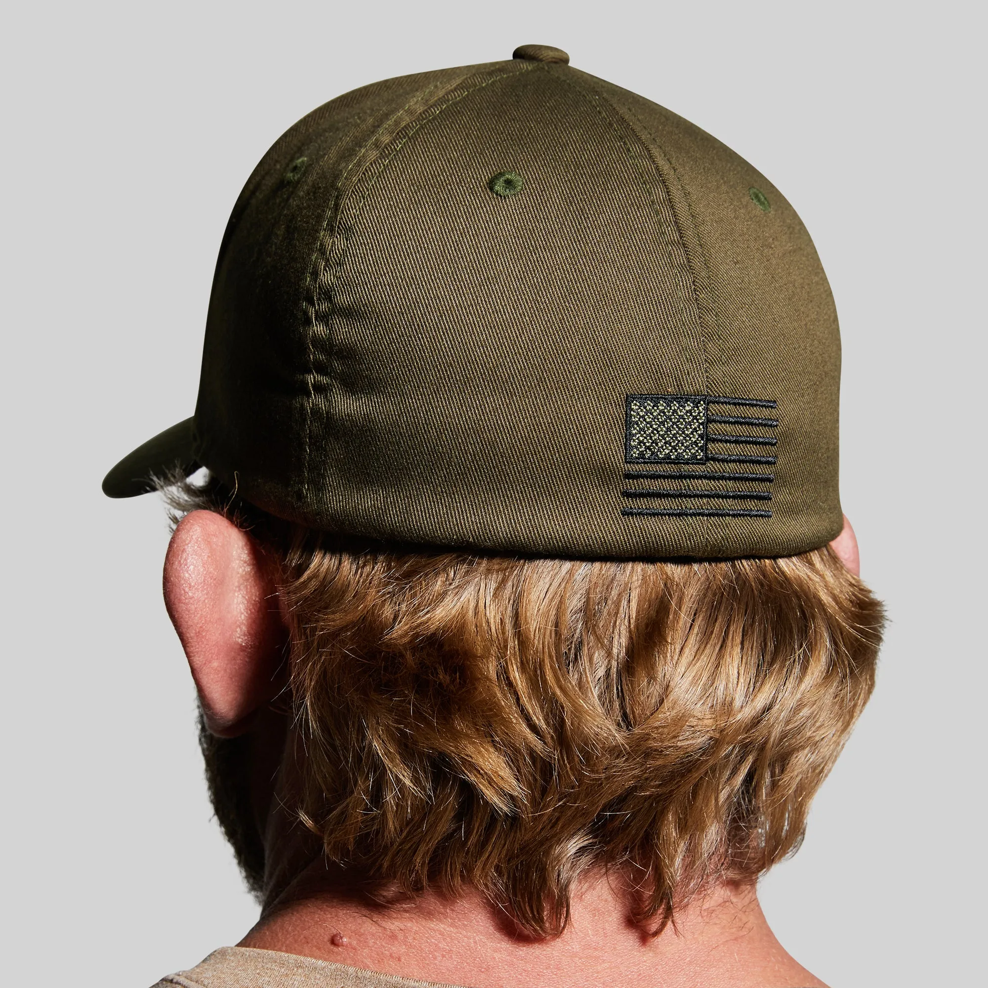 Tactical FlexFit Hat (OD Green) sold by Born Primitive product image thumbnail 2