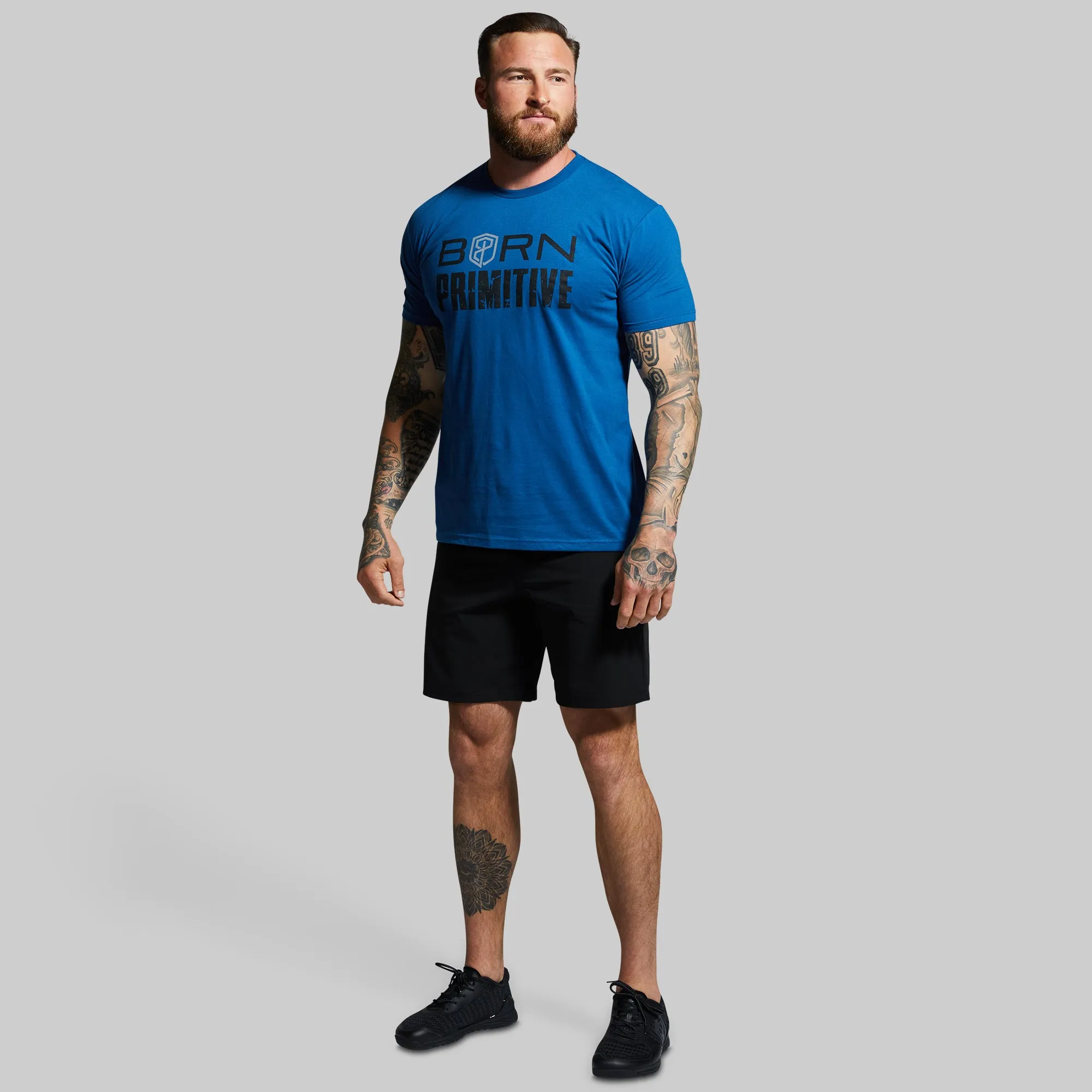 Brand Tee (Cool Blue) sold by Born Primitive product image thumbnail 4