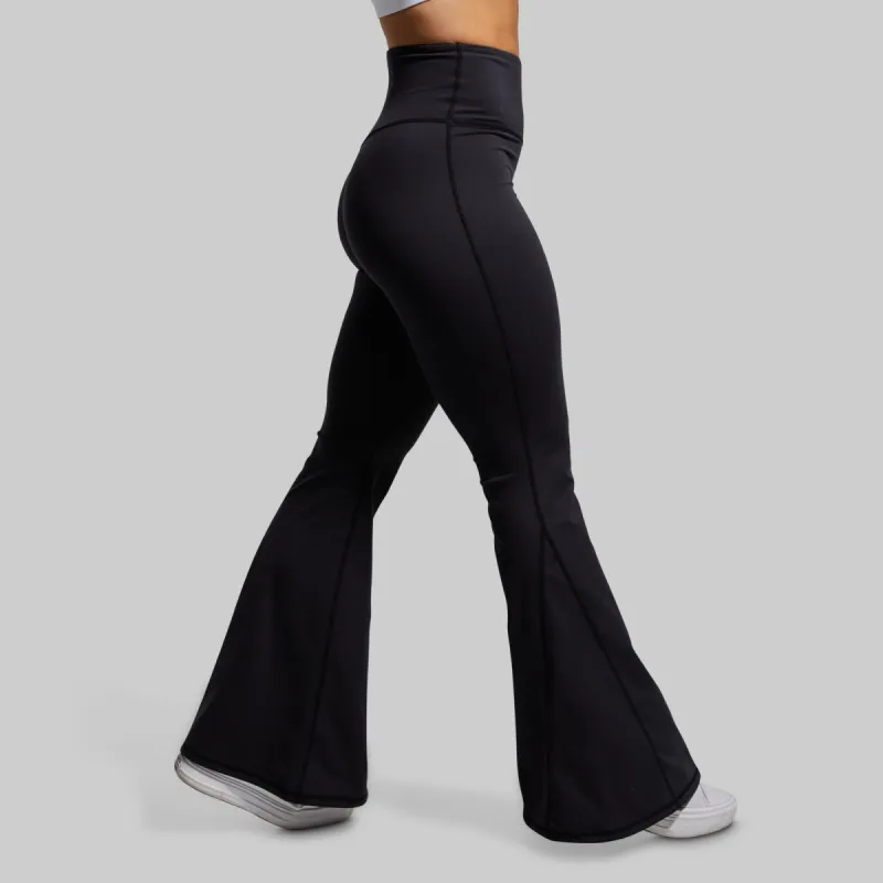 Festival Flare Yoga Pant (Black) sold by Born Primitive