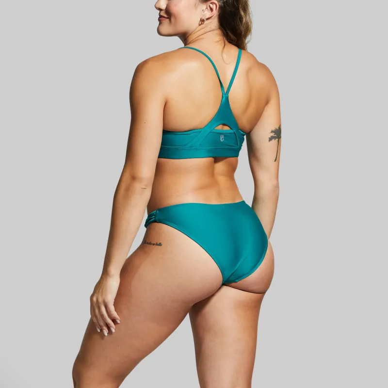 Marina Bikini Bottom (Emerald) sold by Born Primitive