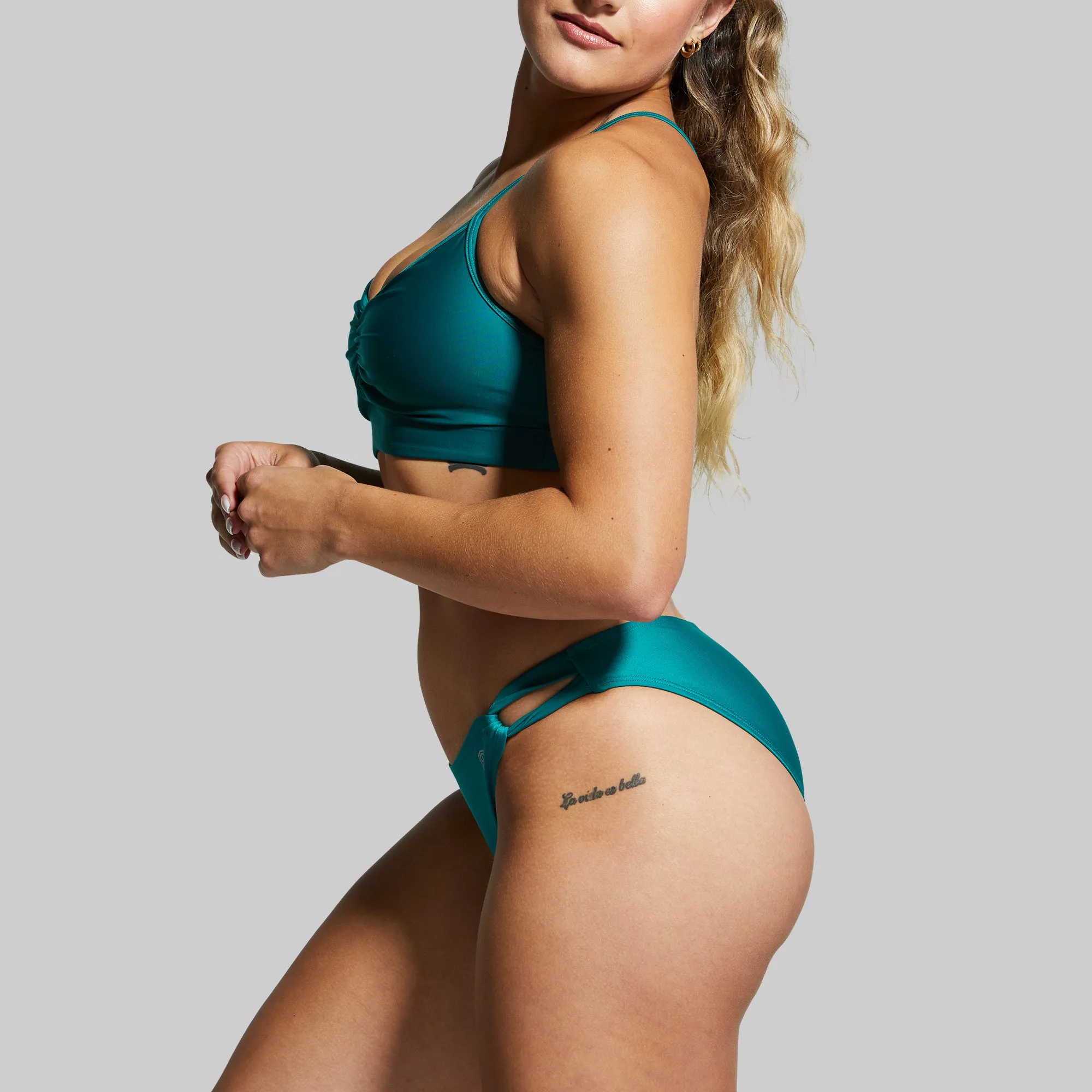 Marina Bikini Bottom (Emerald) sold by Born Primitive product image thumbnail 3