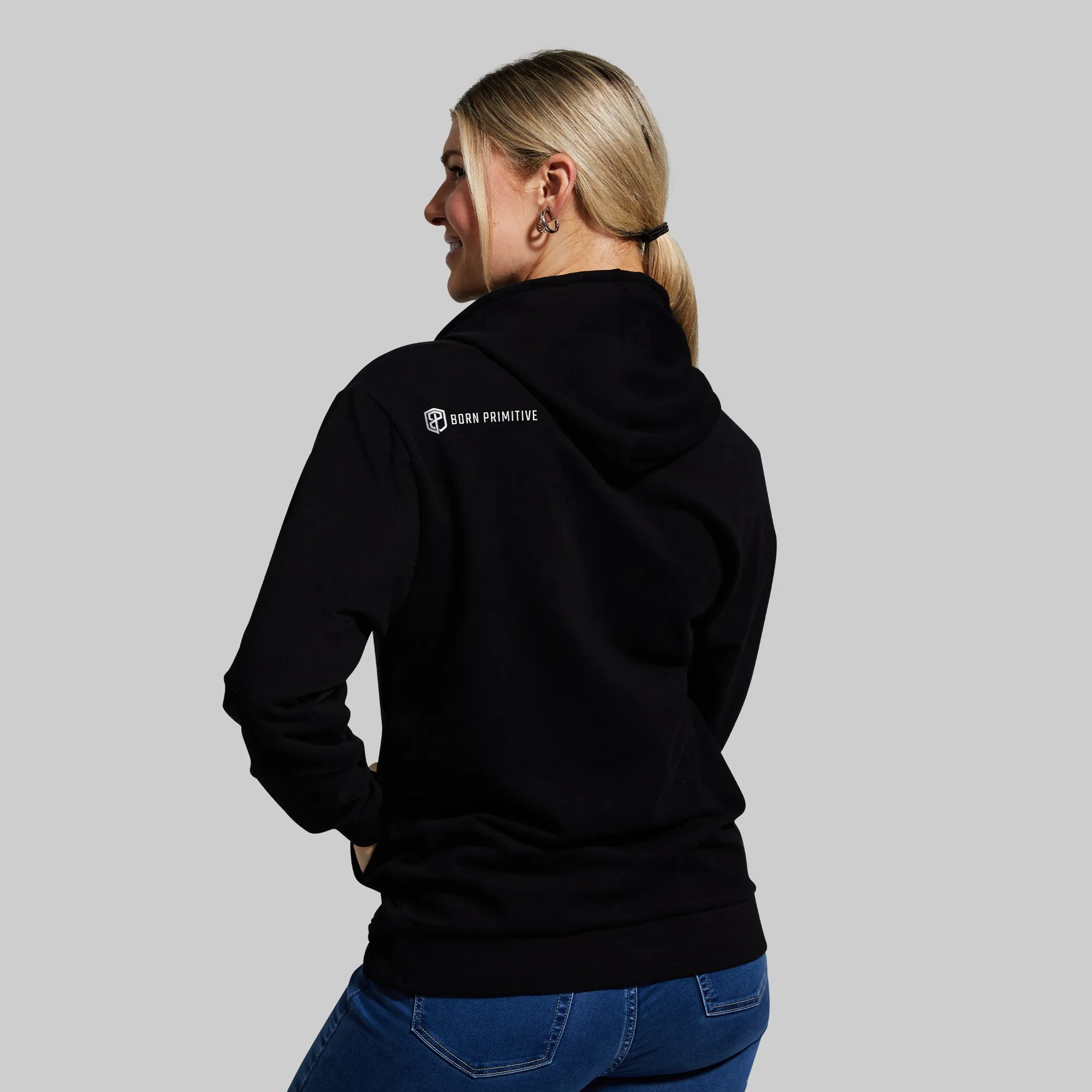 Unmatched Unisex Hoodie (Black) sold by Born Primitive product image thumbnail 5