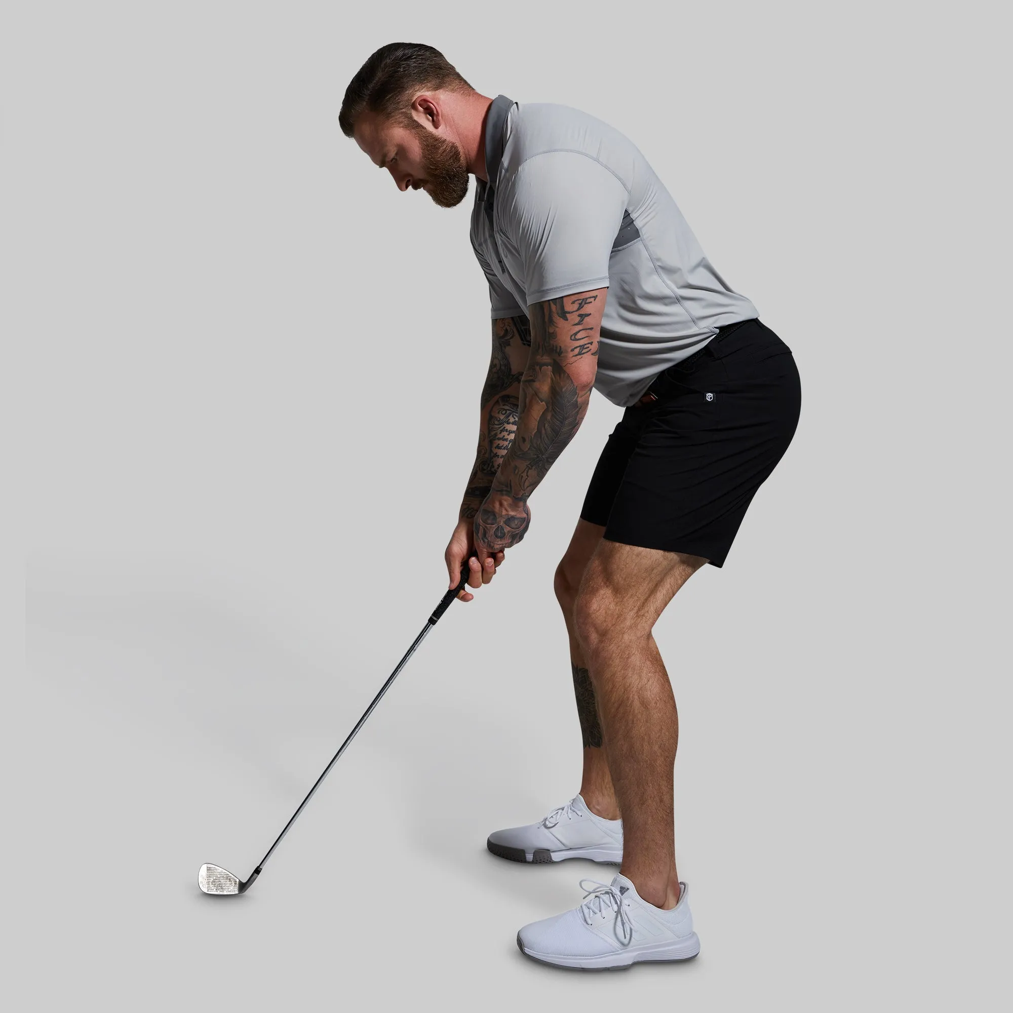 Men's Tek Polo (Paloma Grey) sold by Born Primitive product image thumbnail 2