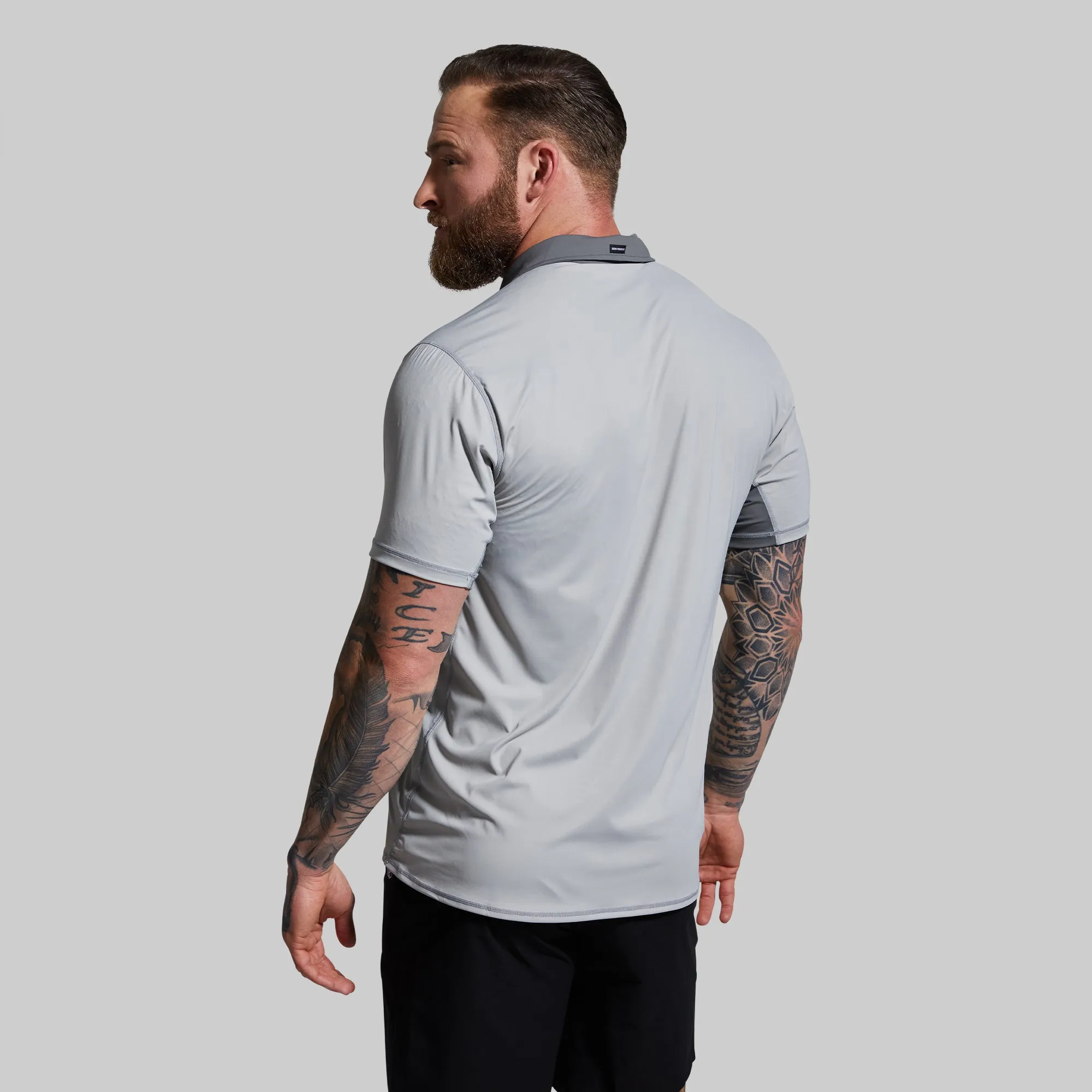 Men's Tek Polo (Paloma Grey) sold by Born Primitive product image thumbnail 3