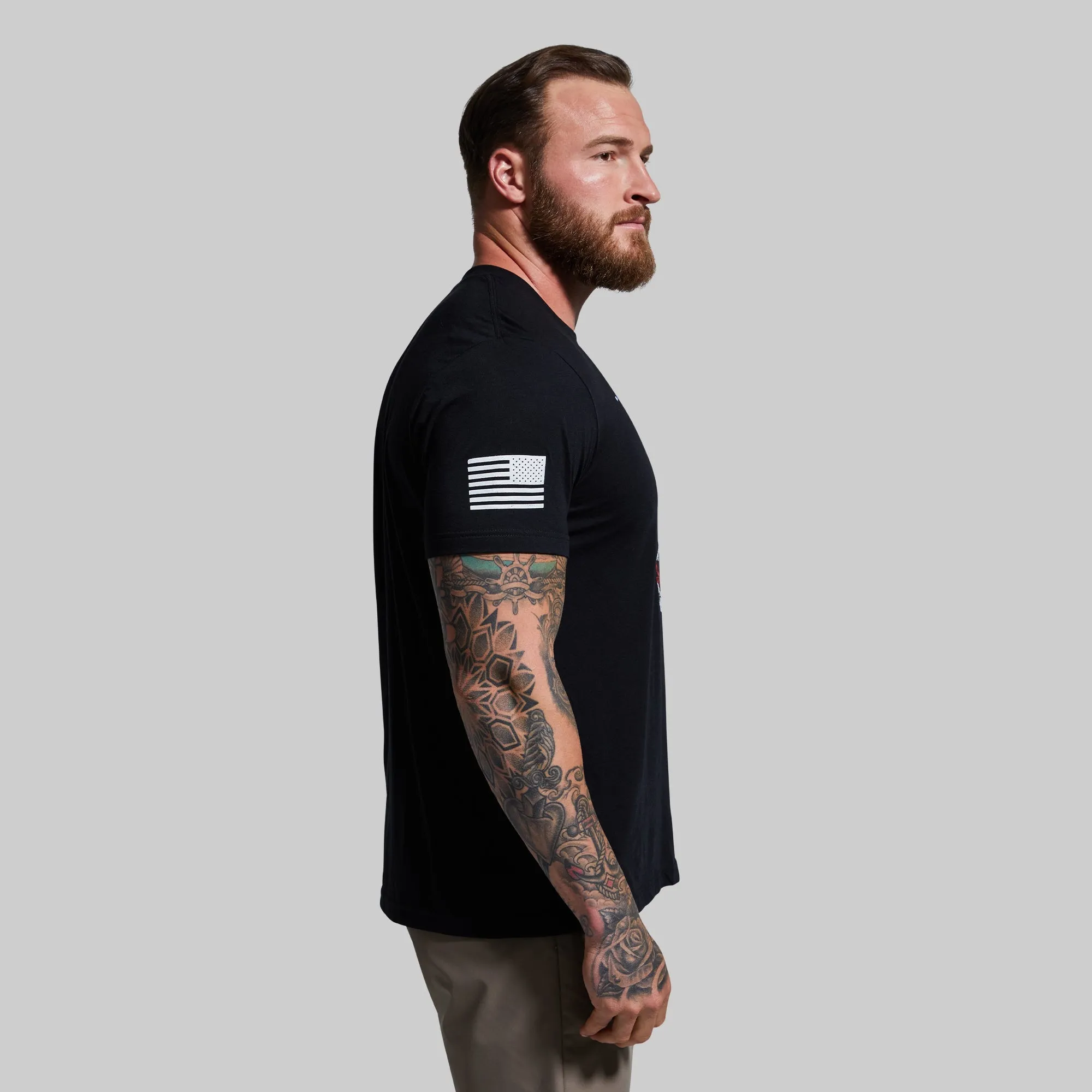 Gadsden Flag Tee (USA) sold by Born Primitive product image thumbnail 3