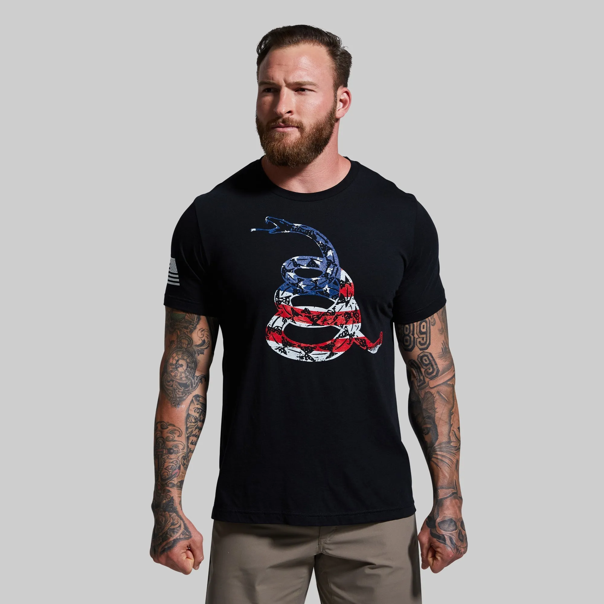 Gadsden Flag Tee (USA) sold by Born Primitive