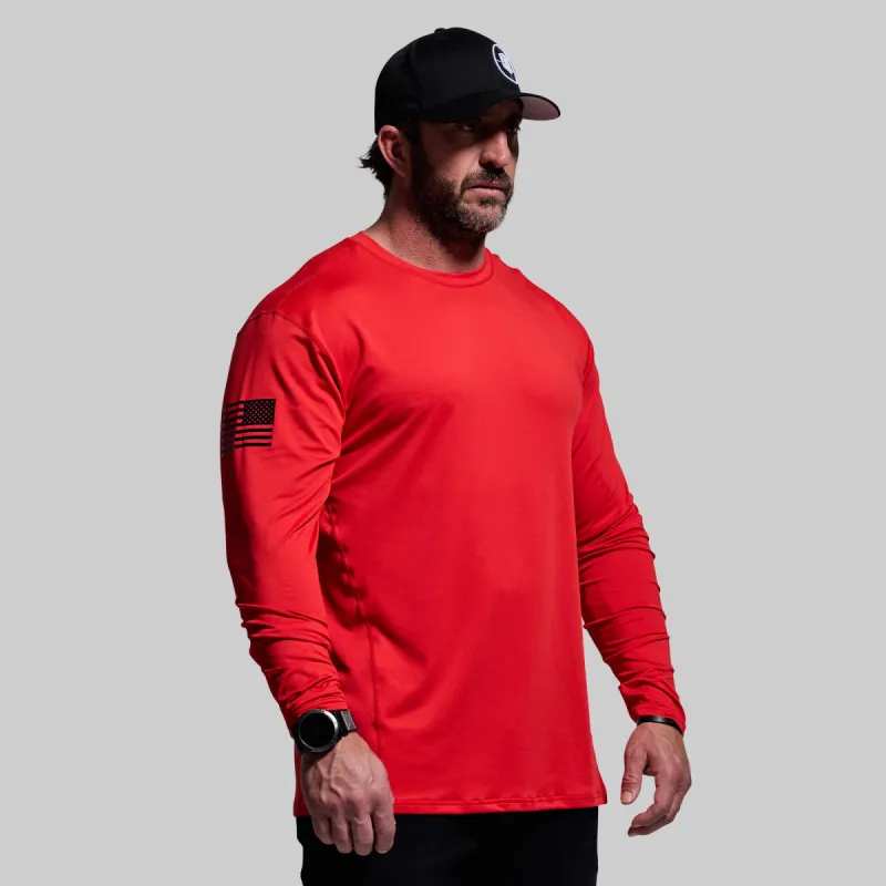 Long Sleeve Range Shirt (Range Master Red-Flag) sold by Born Primitive