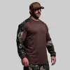 Long Sleeve Op Top (Woodland) sold by Born Primitive