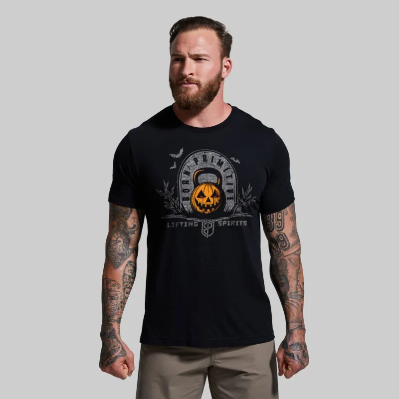 Lifting Spirits Tee (Black) sold by Born Primitive