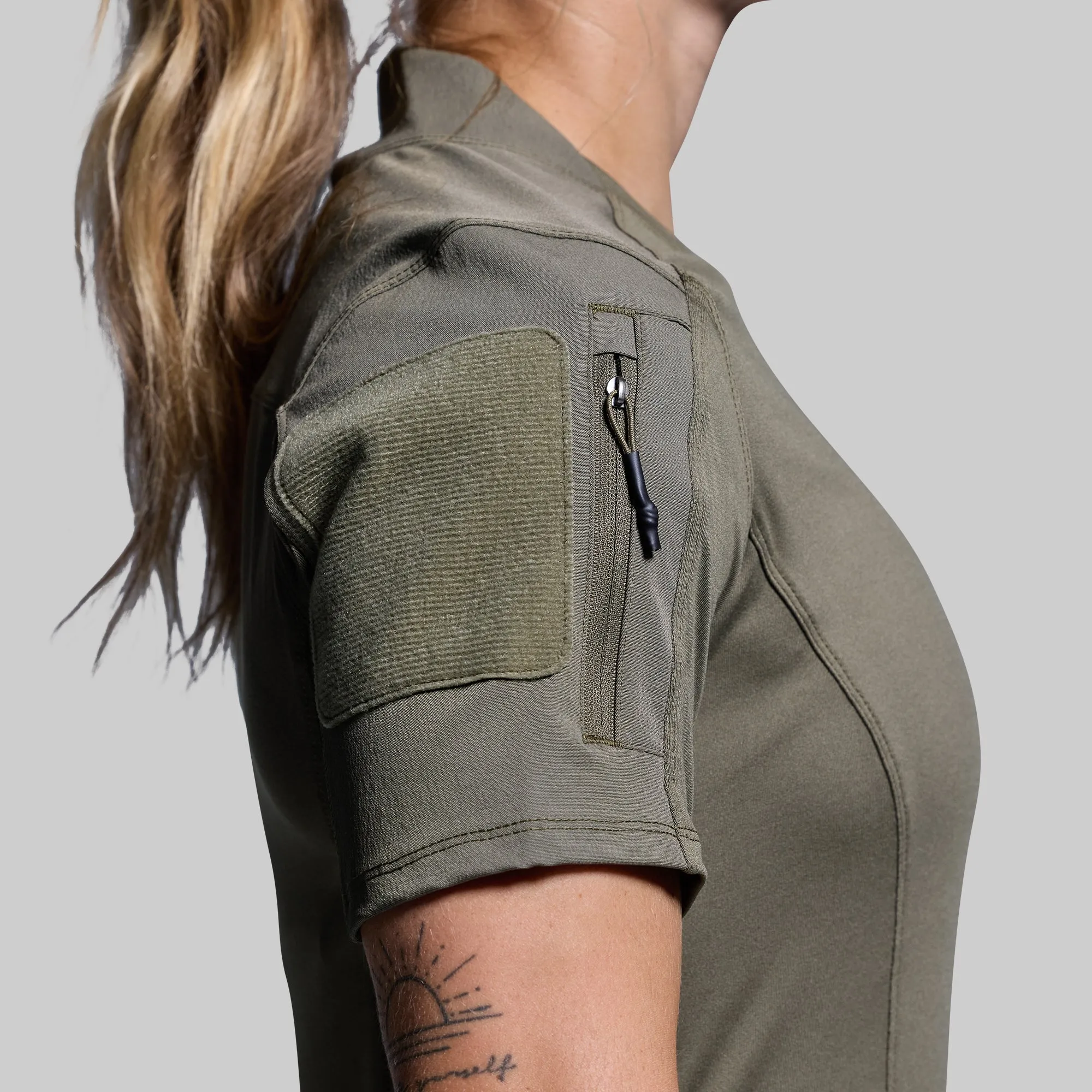 Women's Op Top (OD Green) sold by Born Primitive product image thumbnail 3