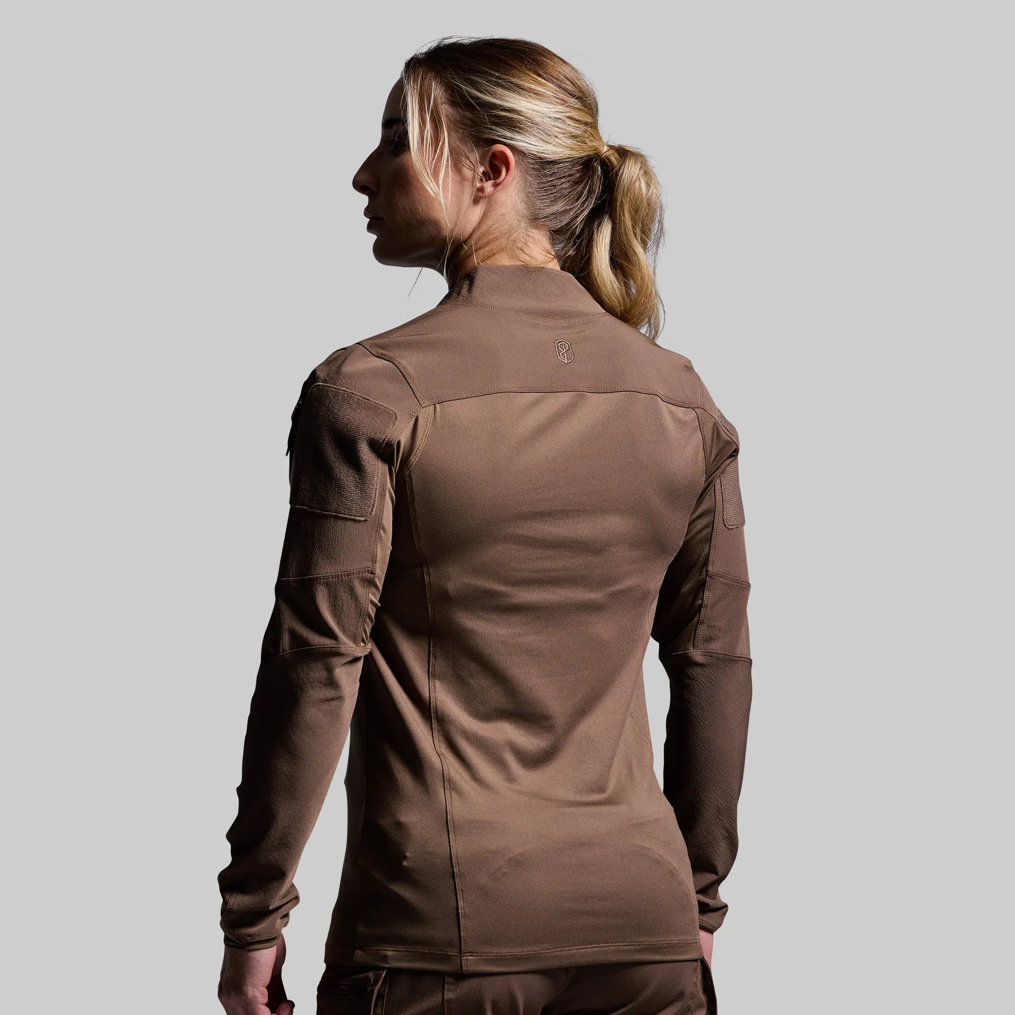 Women's Long Sleeve Op Top (Coyote Brown) sold by Born Primitive product image thumbnail 2