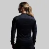 Women's Long Sleeve Op Top (Black) sold by Born Primitive