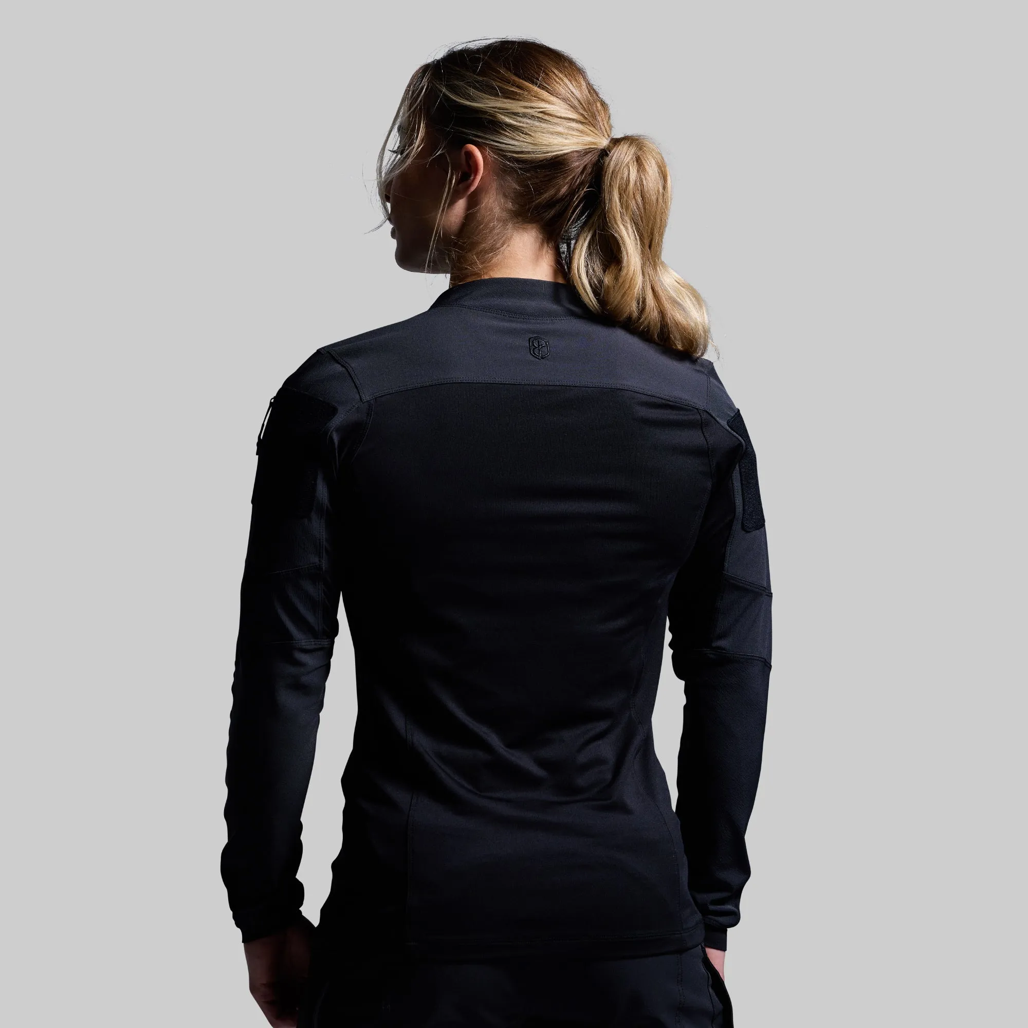Women's Long Sleeve Op Top (Black) sold by Born Primitive product image thumbnail 2