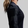 Women's Long Sleeve Op Top (Black) sold by Born Primitive