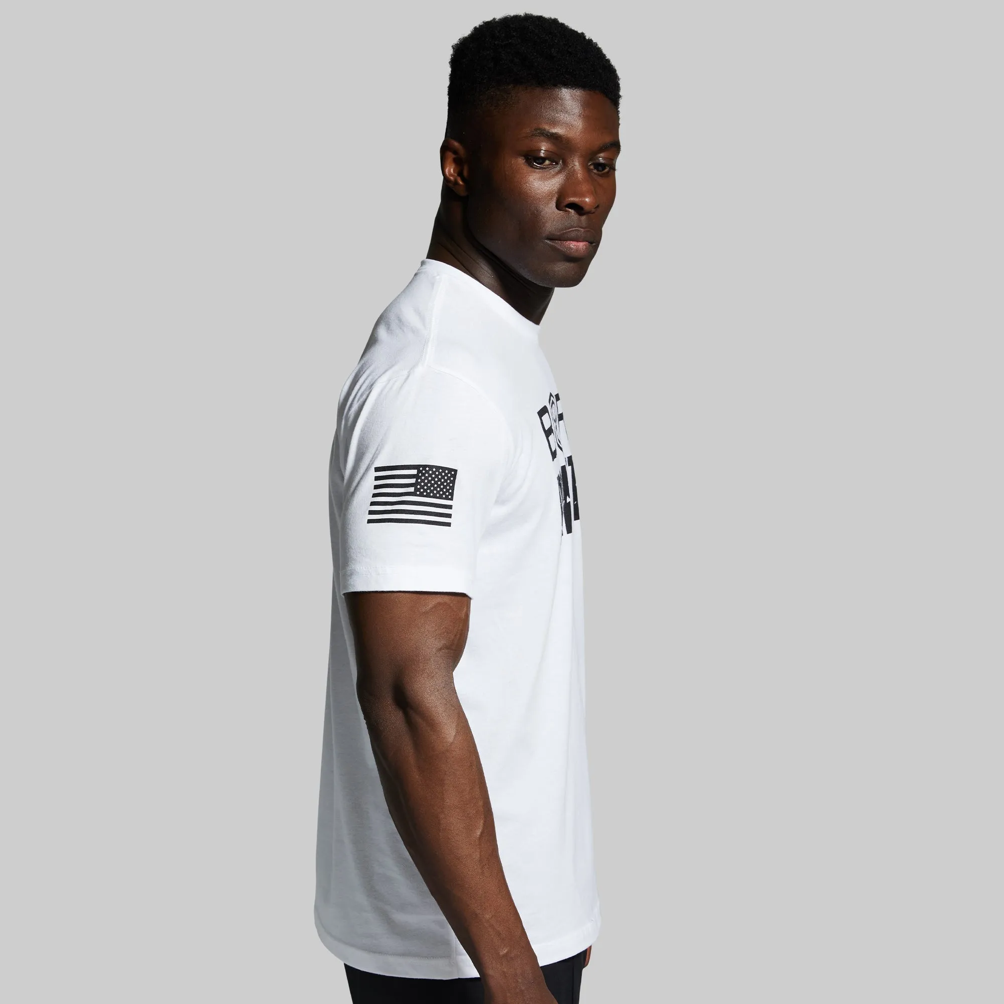 Brand Tee (White/Black) sold by Born Primitive product image thumbnail 2