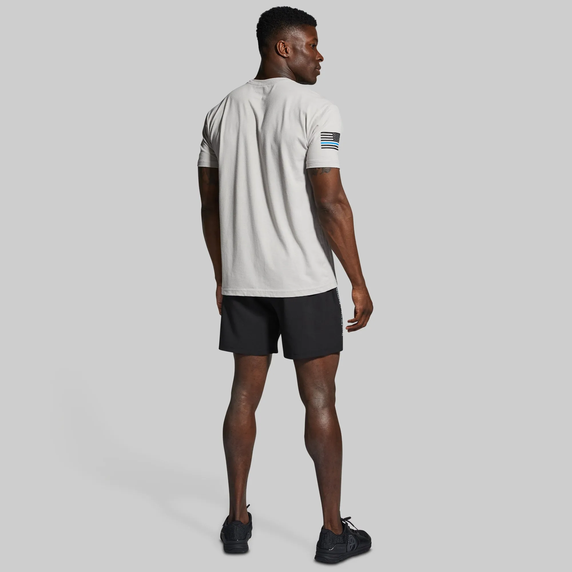 Brand Tee (TBL-Thin Blue Line) sold by Born Primitive product image thumbnail 3