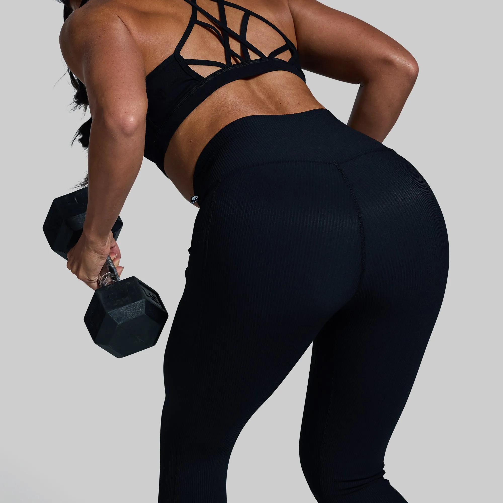 Limitless Legging w/ Pockets (Black) sold by Born Primitive product image thumbnail 5