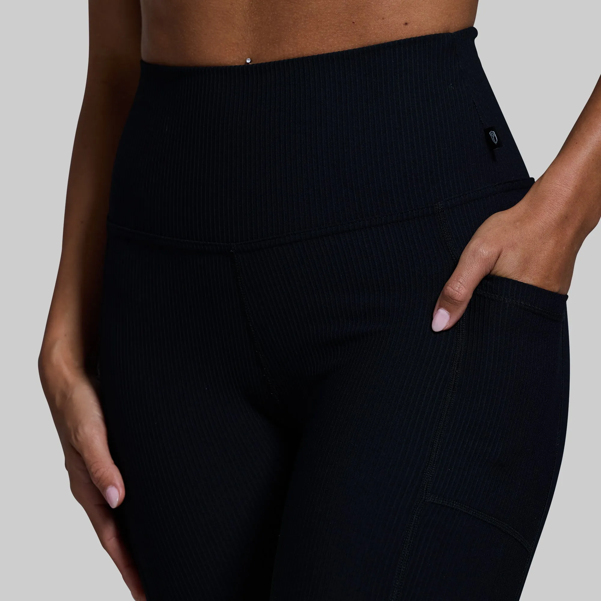 Limitless Legging w/ Pockets (Black) sold by Born Primitive product image thumbnail 3