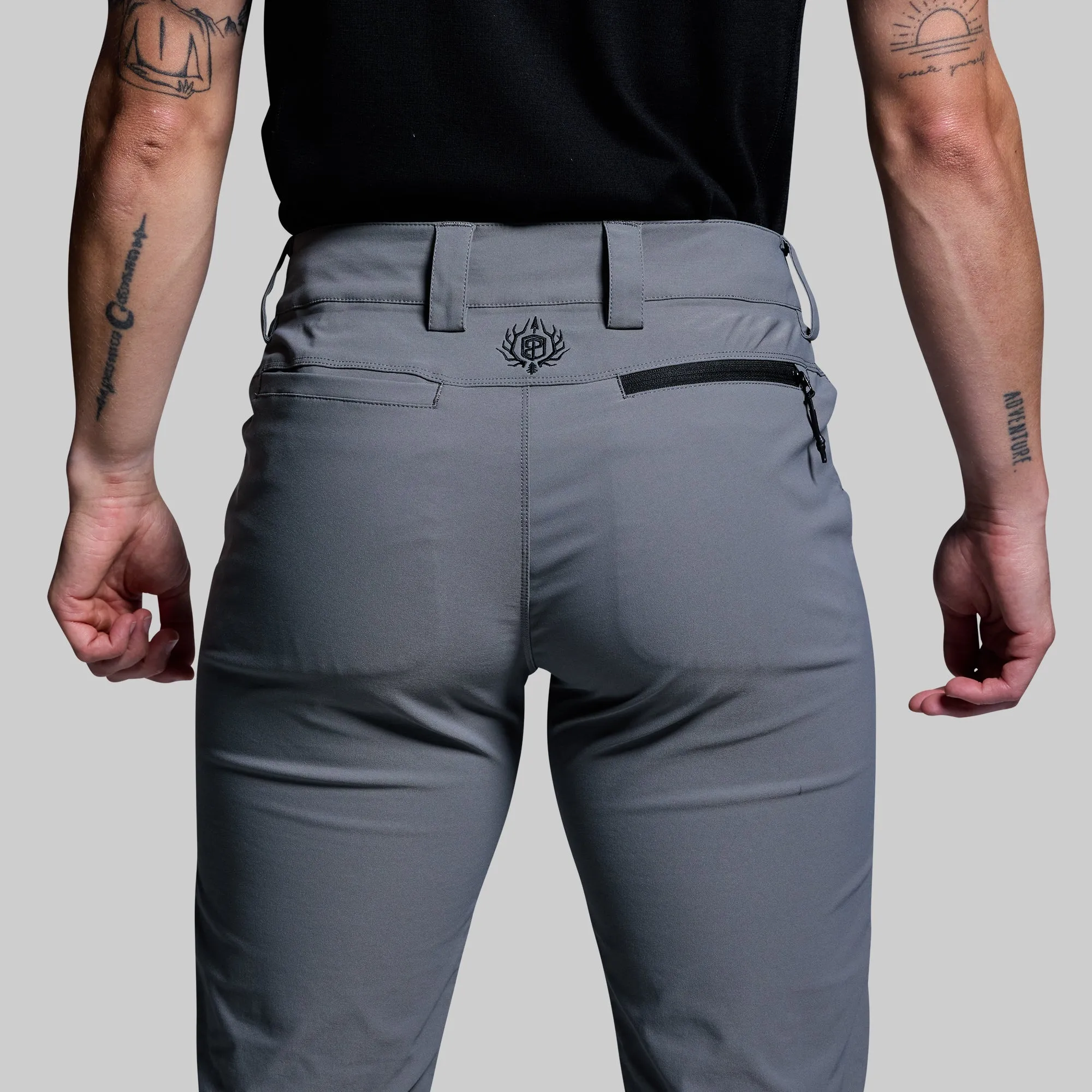 Women's Terrain Pant (Wolf Grey) sold by Born Primitive product image thumbnail 5