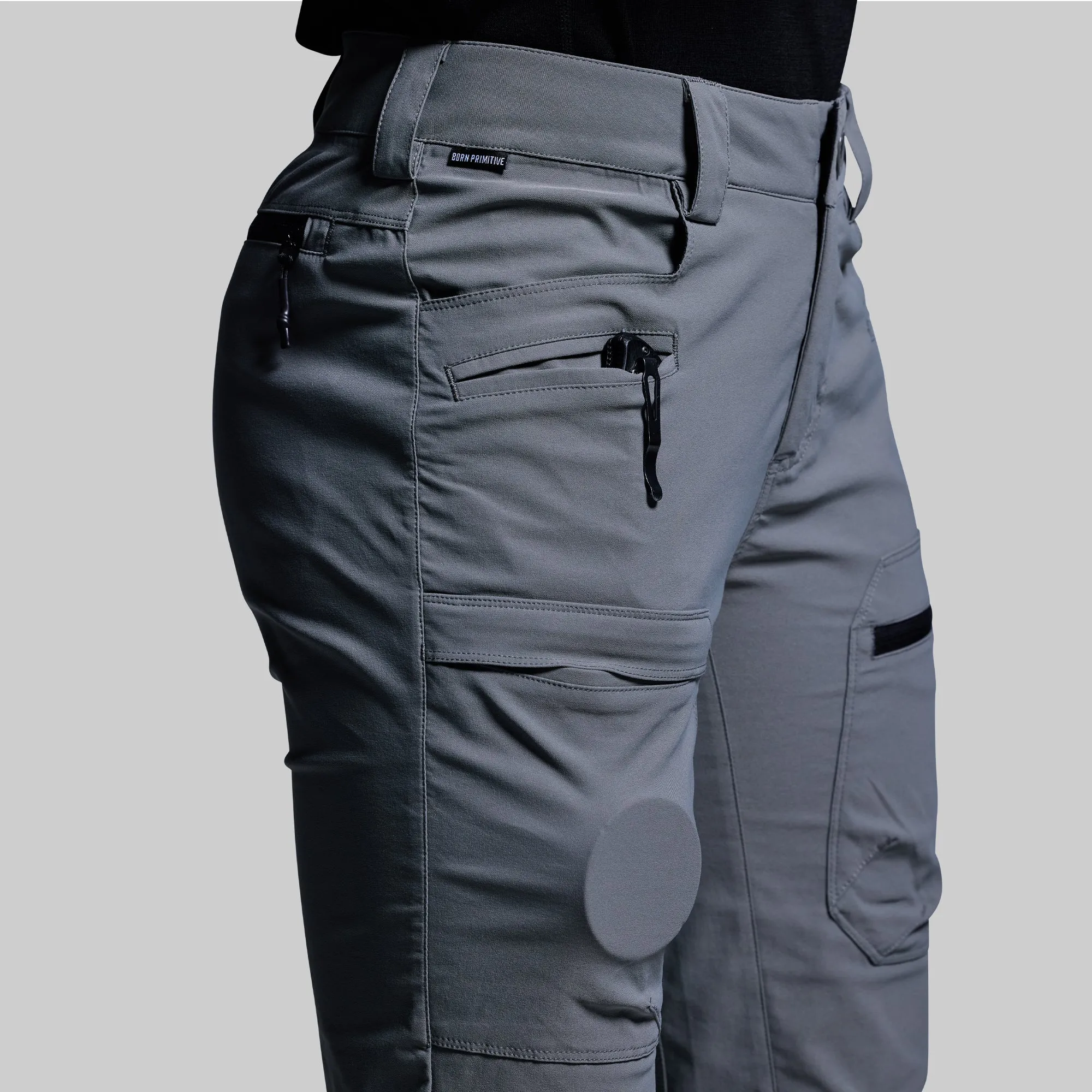 Women's Terrain Pant (Wolf Grey) sold by Born Primitive product image thumbnail 3