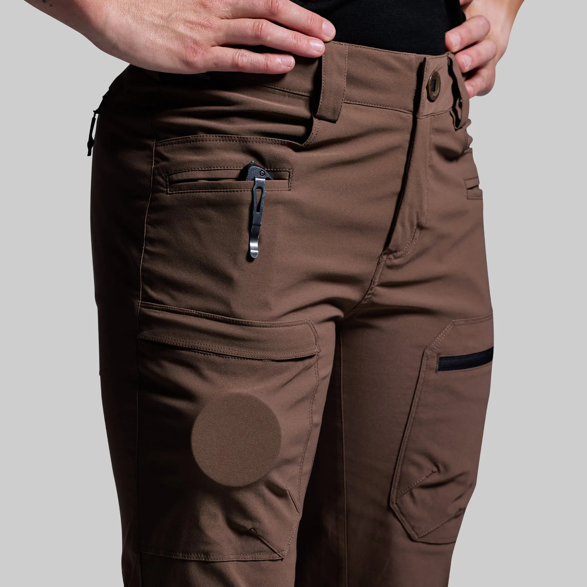 Women's Terrain Pant (Coyote Brown) sold by Born Primitive