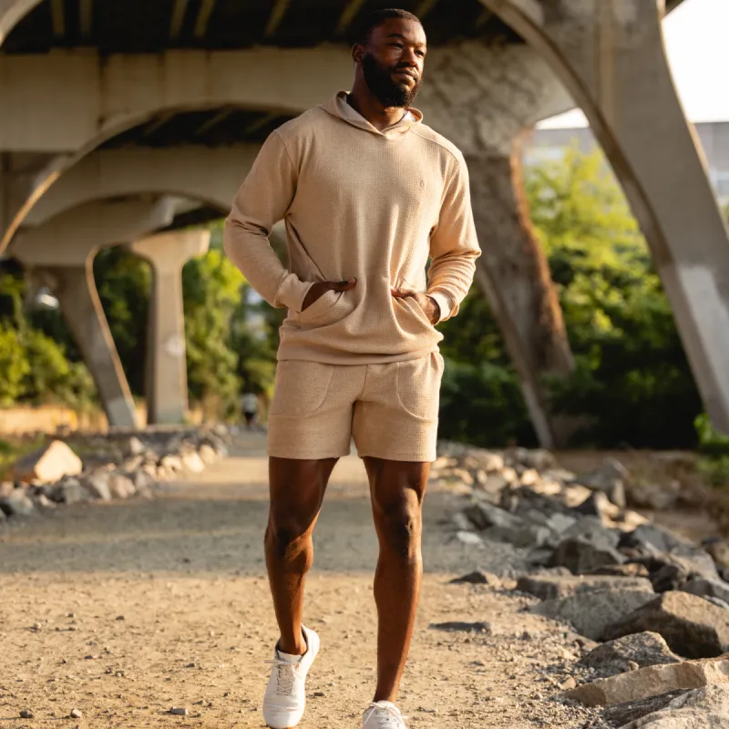 Men's Cloud Short Set (Almond) sold by Born Primitive