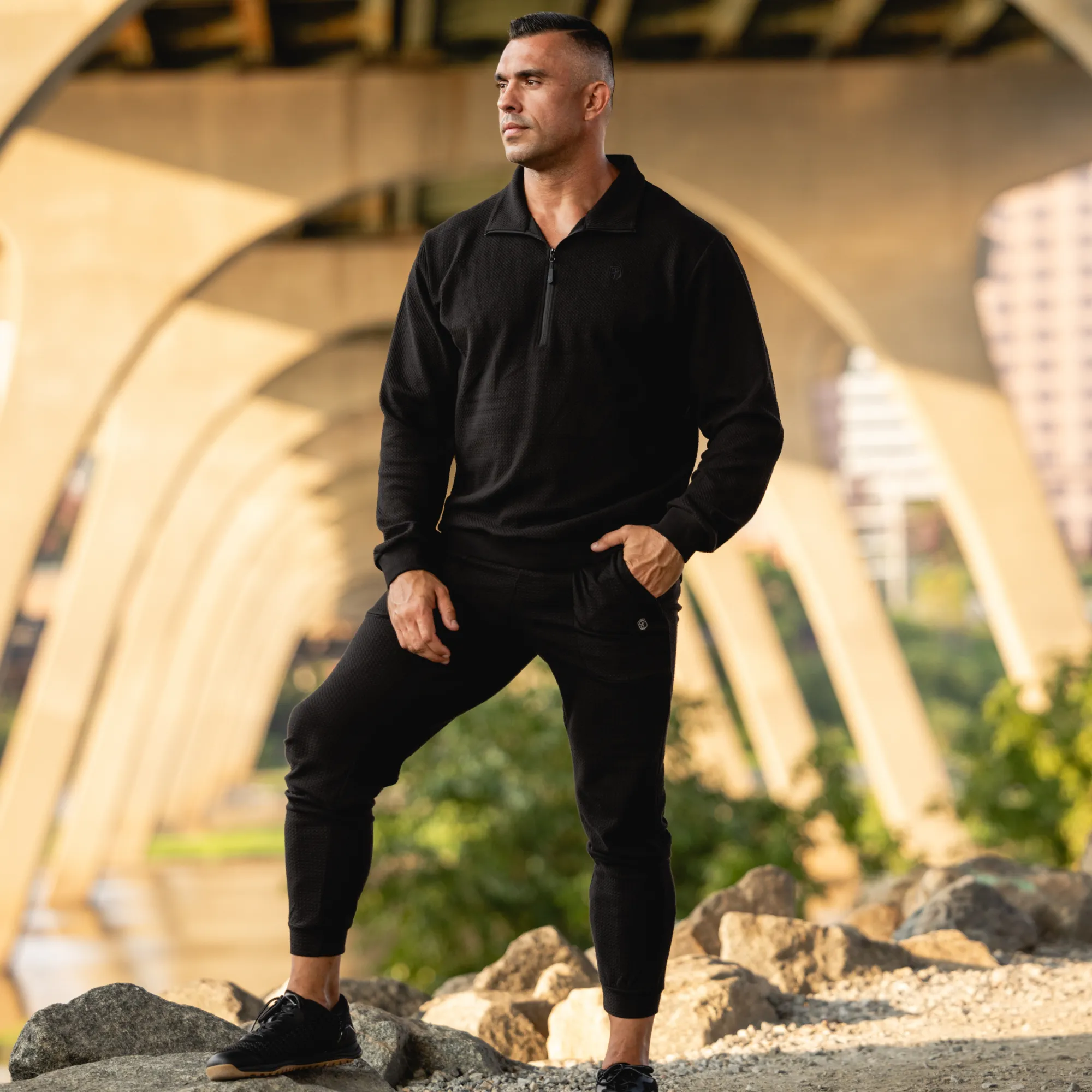 Men's Recharge Cloud Set (Black) sold by Born Primitive