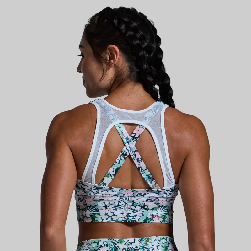X-Factor Sports Bra (Floral Spice) sold by Born Primitive