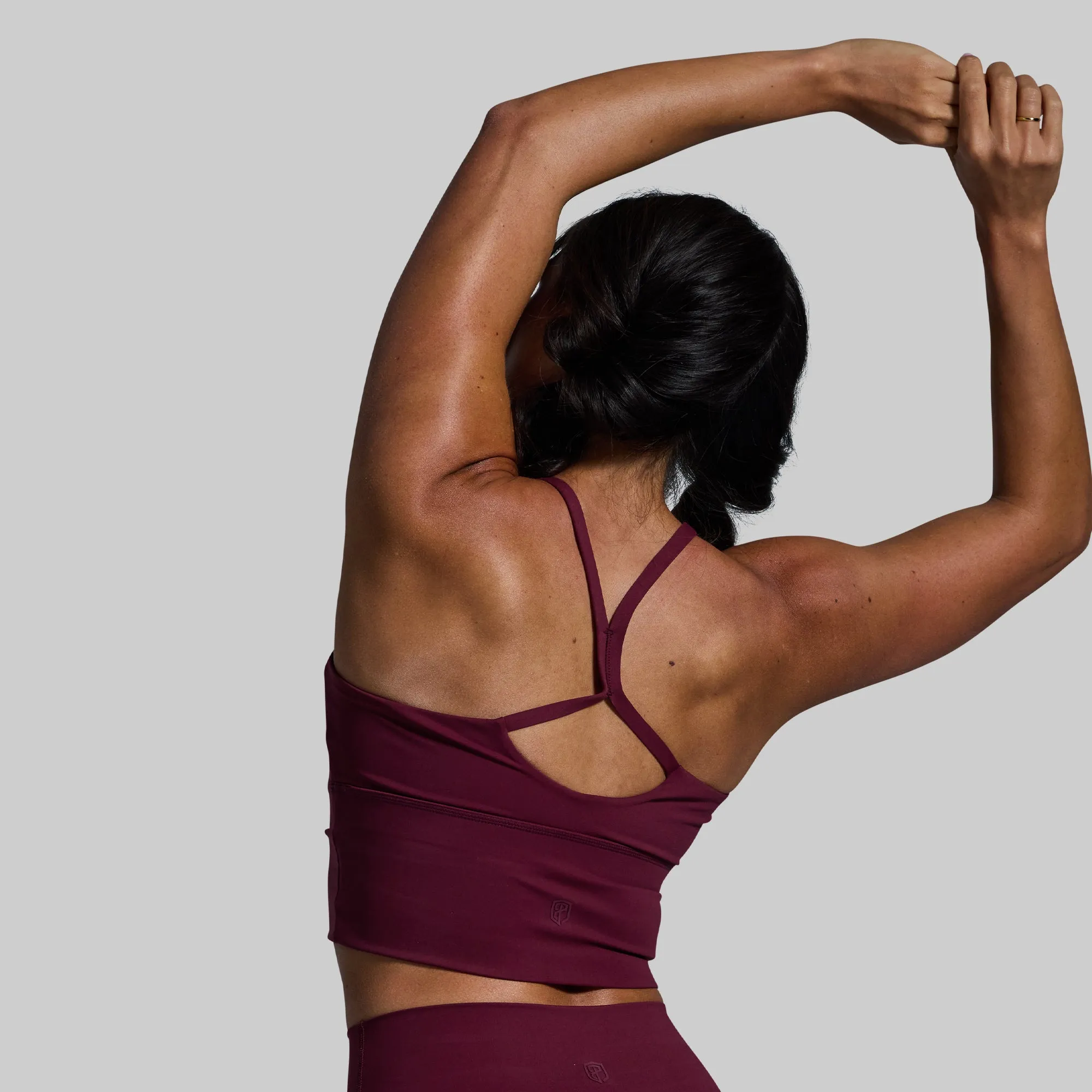 Om The Day Sports Bra 2.0 (Garnet) sold by Born Primitive product image thumbnail 3