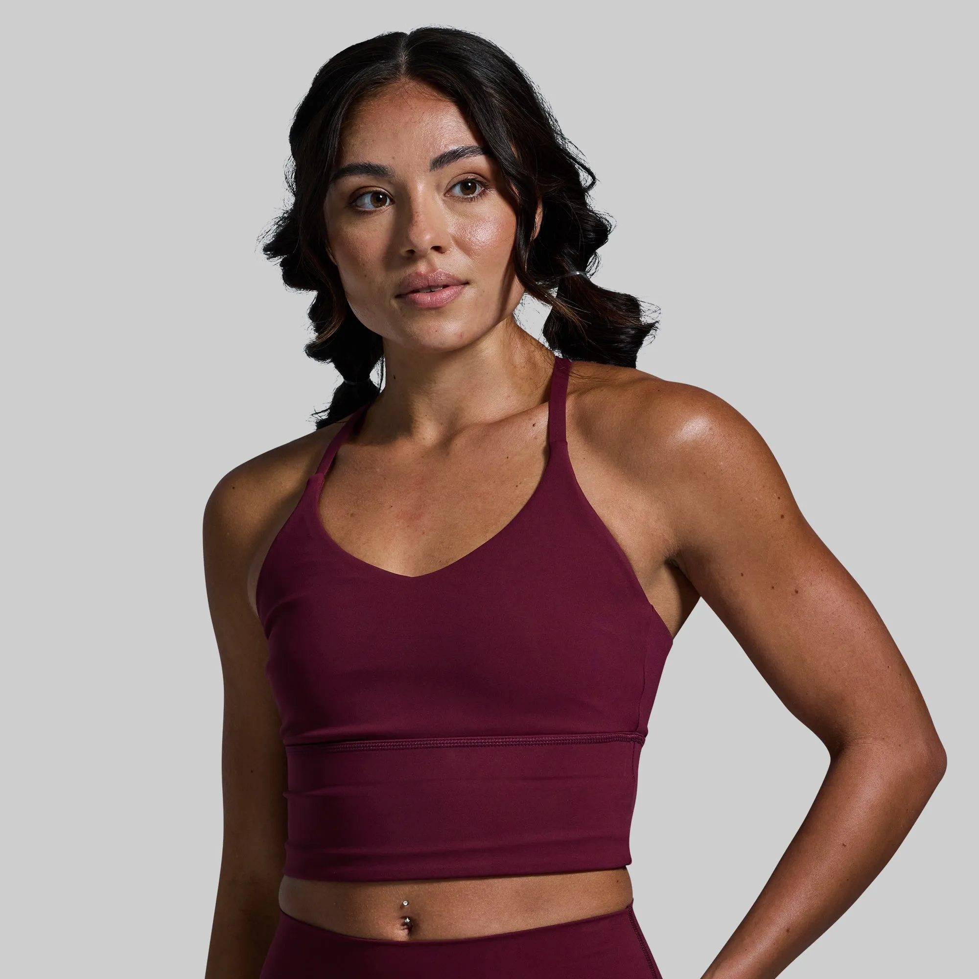 Om The Day Sports Bra 2.0 (Garnet) sold by Born Primitive product image thumbnail 2