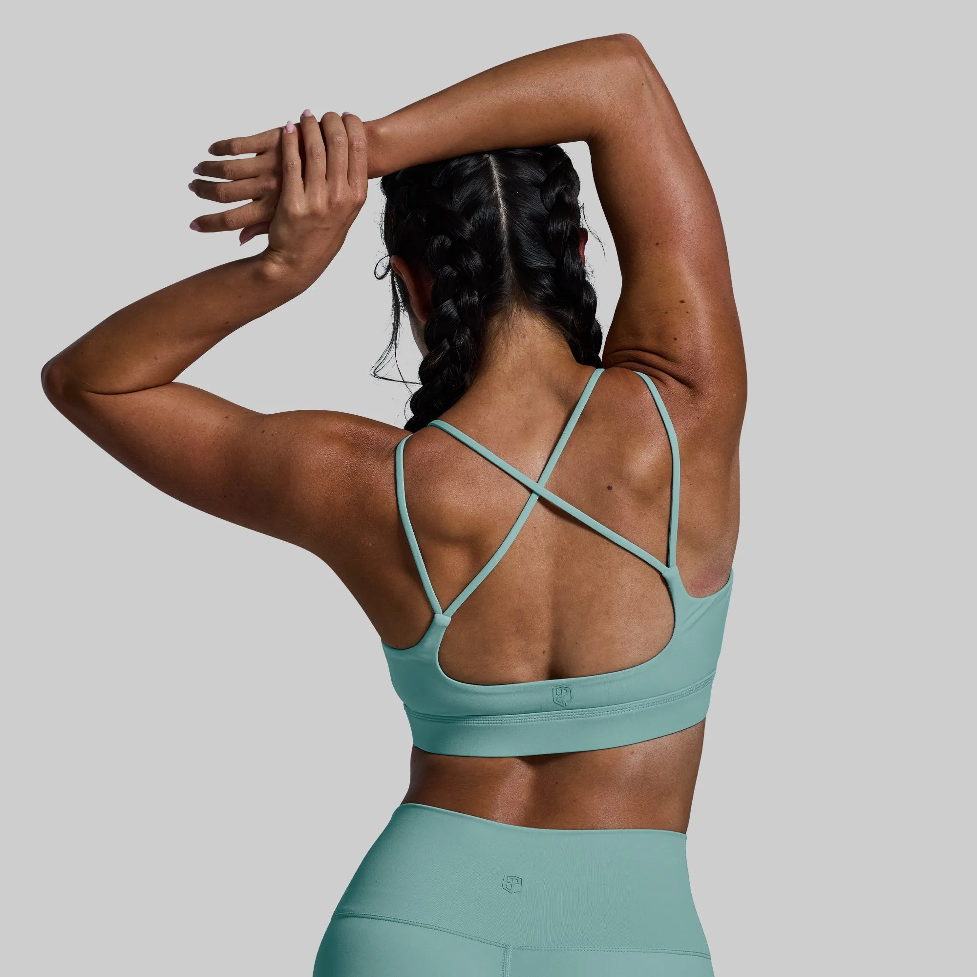 Exhale Sports Bra (Nile Blue) sold by Born Primitive product image thumbnail 3