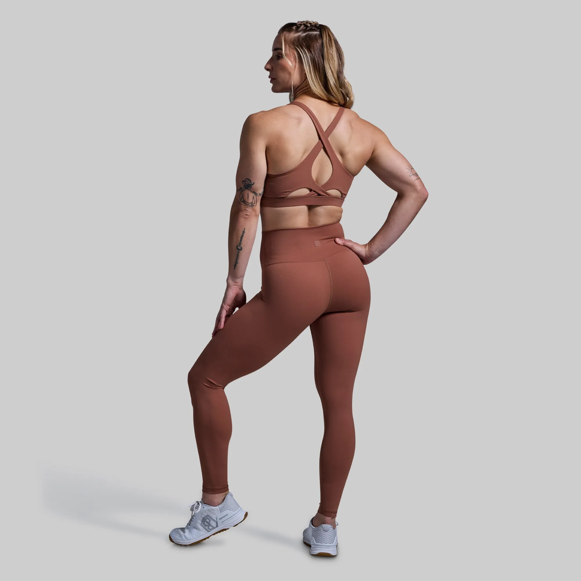 Helix Sports Bra (Clove) sold by Born Primitive product image thumbnail 5