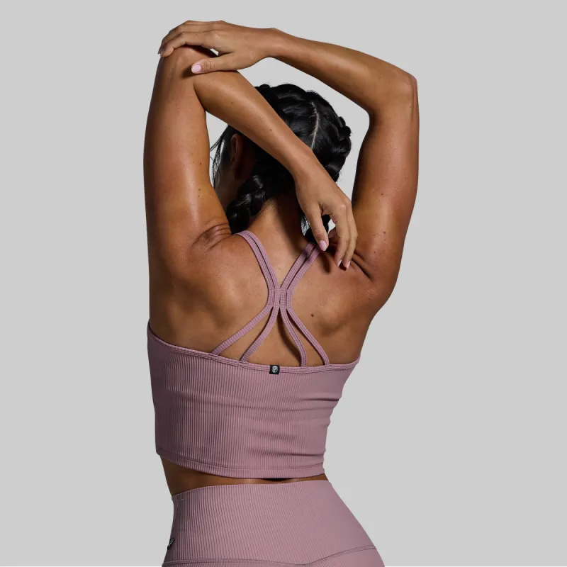Limitless Sports Bra (Antique Mauve) sold by Born Primitive