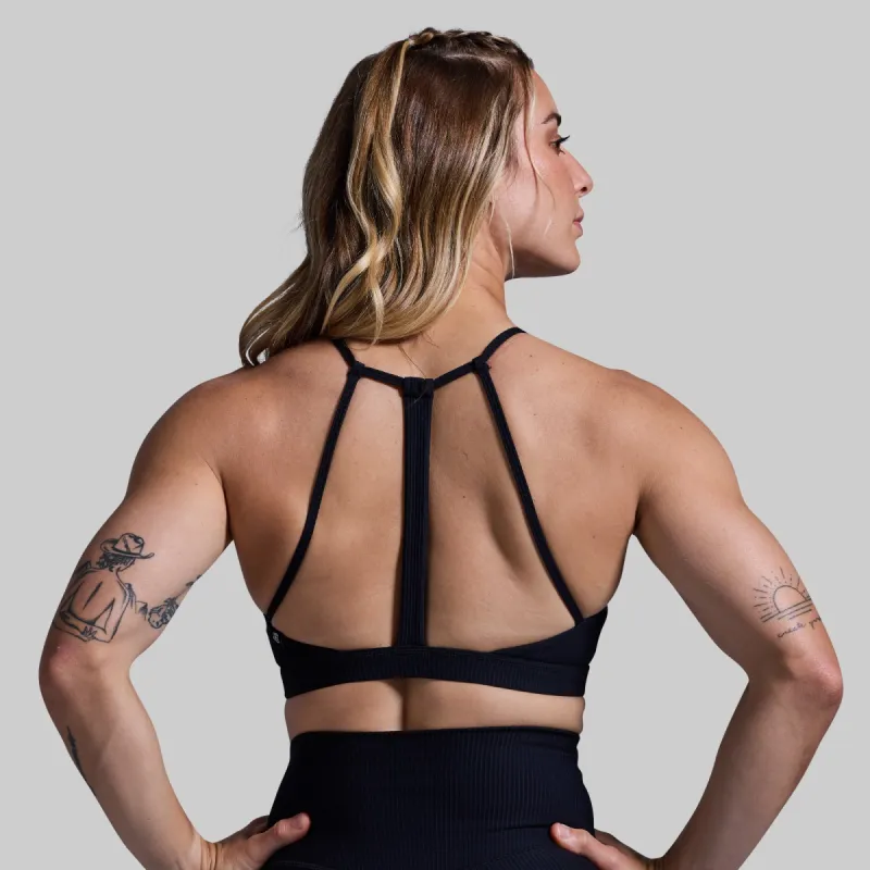 Break the Limits Sports Bra (Black) sold by Born Primitive