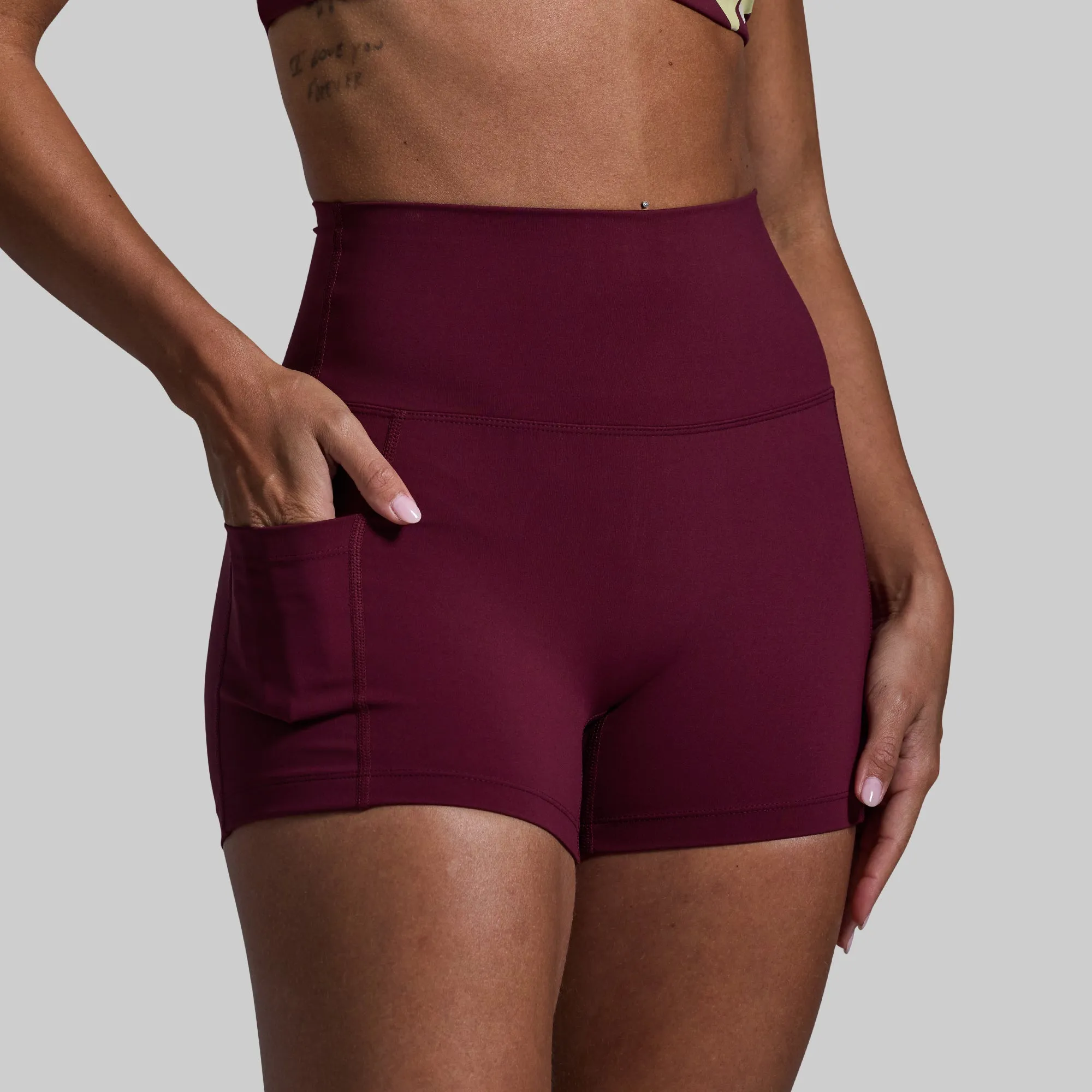 Synergy Short (Garnet) sold by Born Primitive
