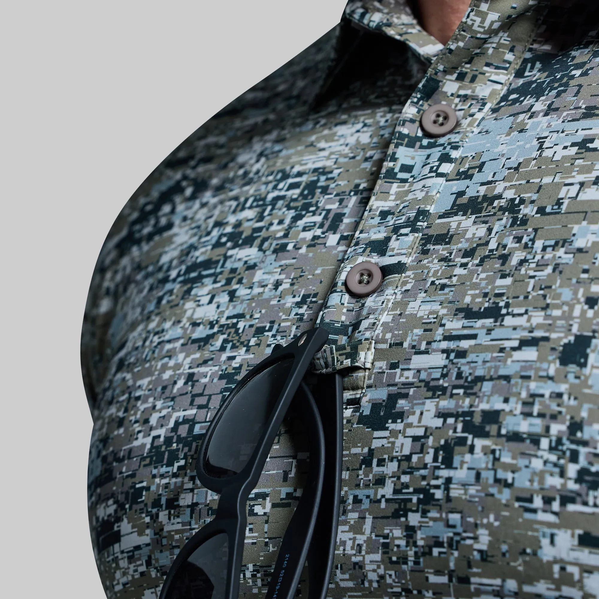 Men's Tek Polo (Digital Camo) sold by Born Primitive product image thumbnail 3