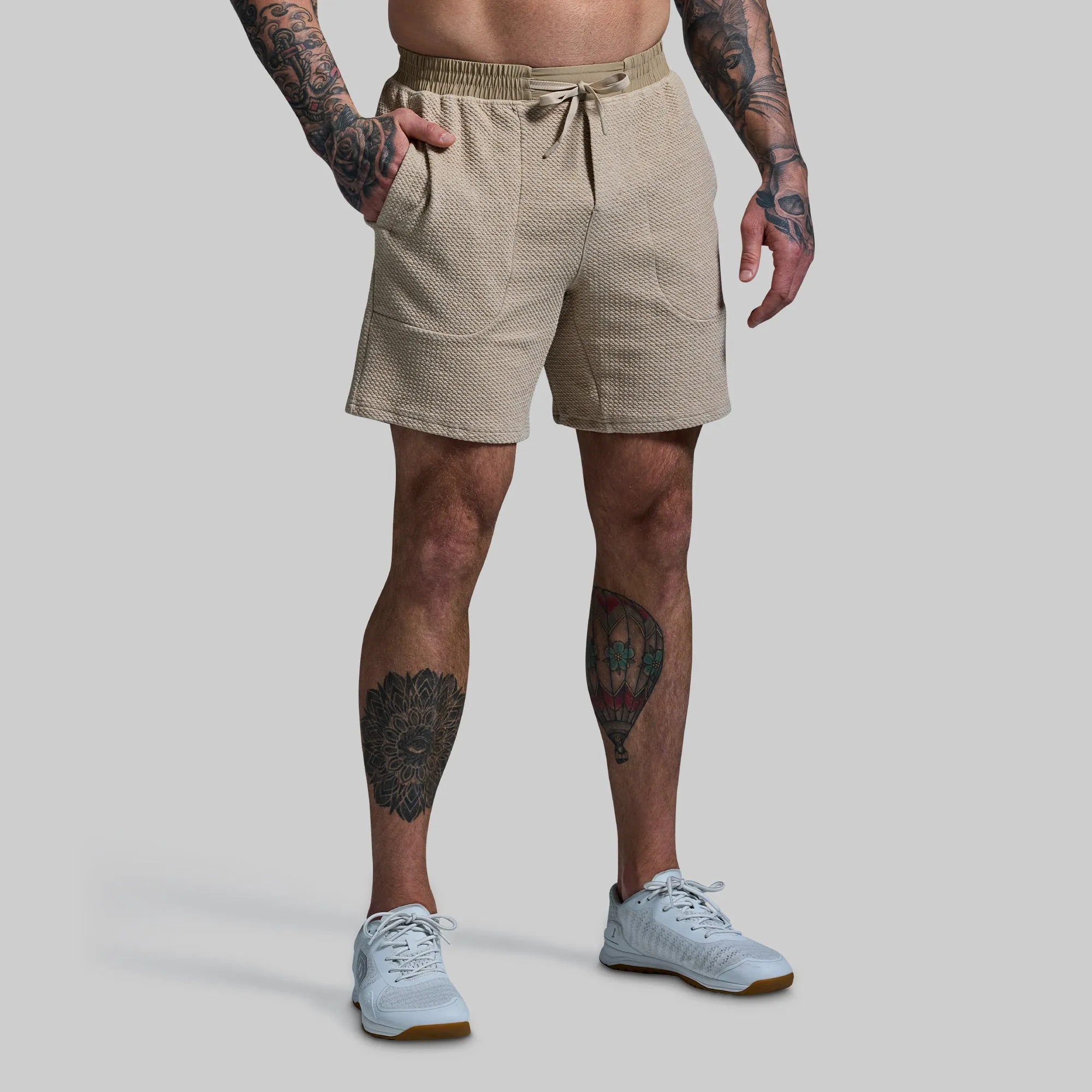 Men's Cloud Short (Almond) sold by Born Primitive