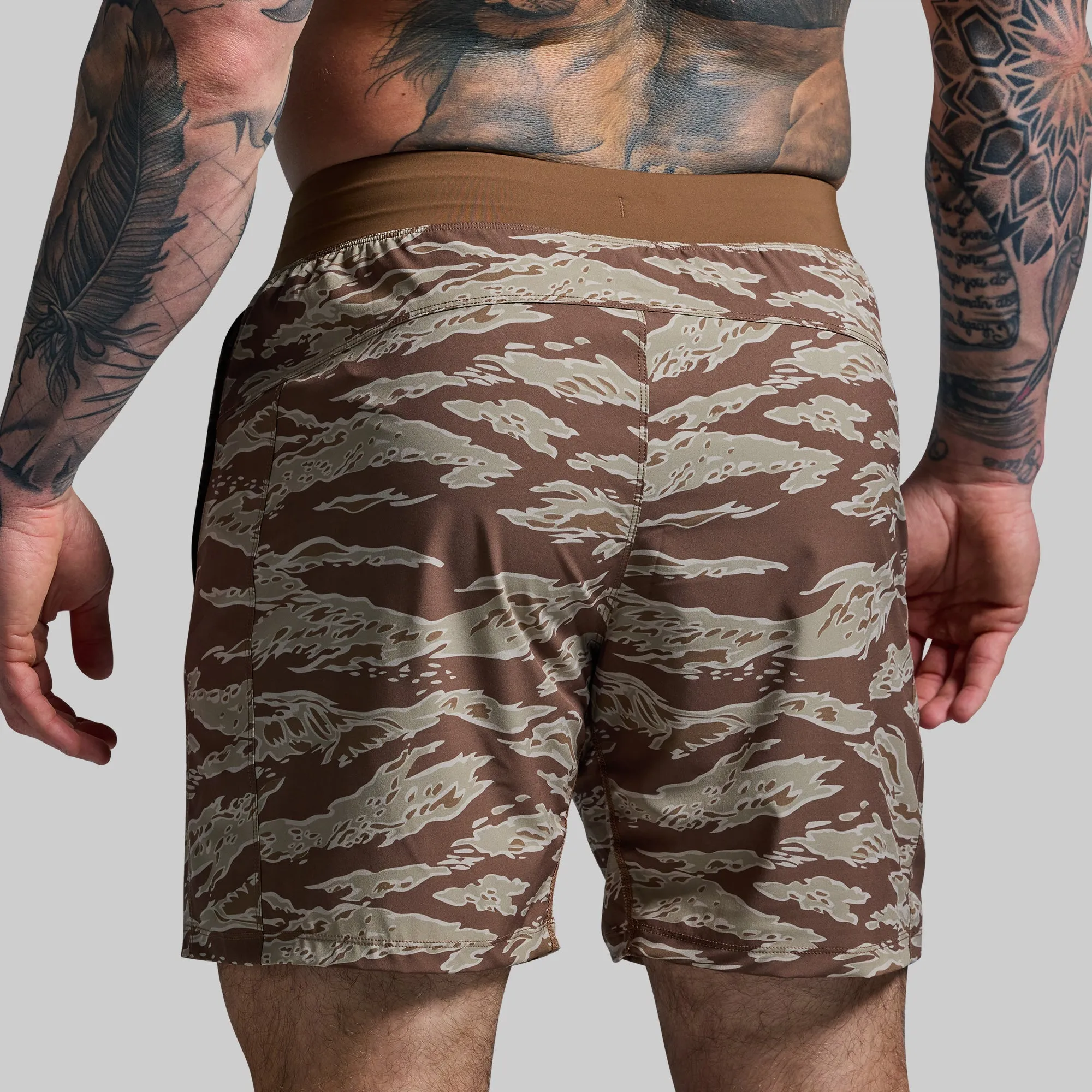 Versatile Short w/ Compression 7" (Desert Tiger) sold by Born Primitive product image thumbnail 4