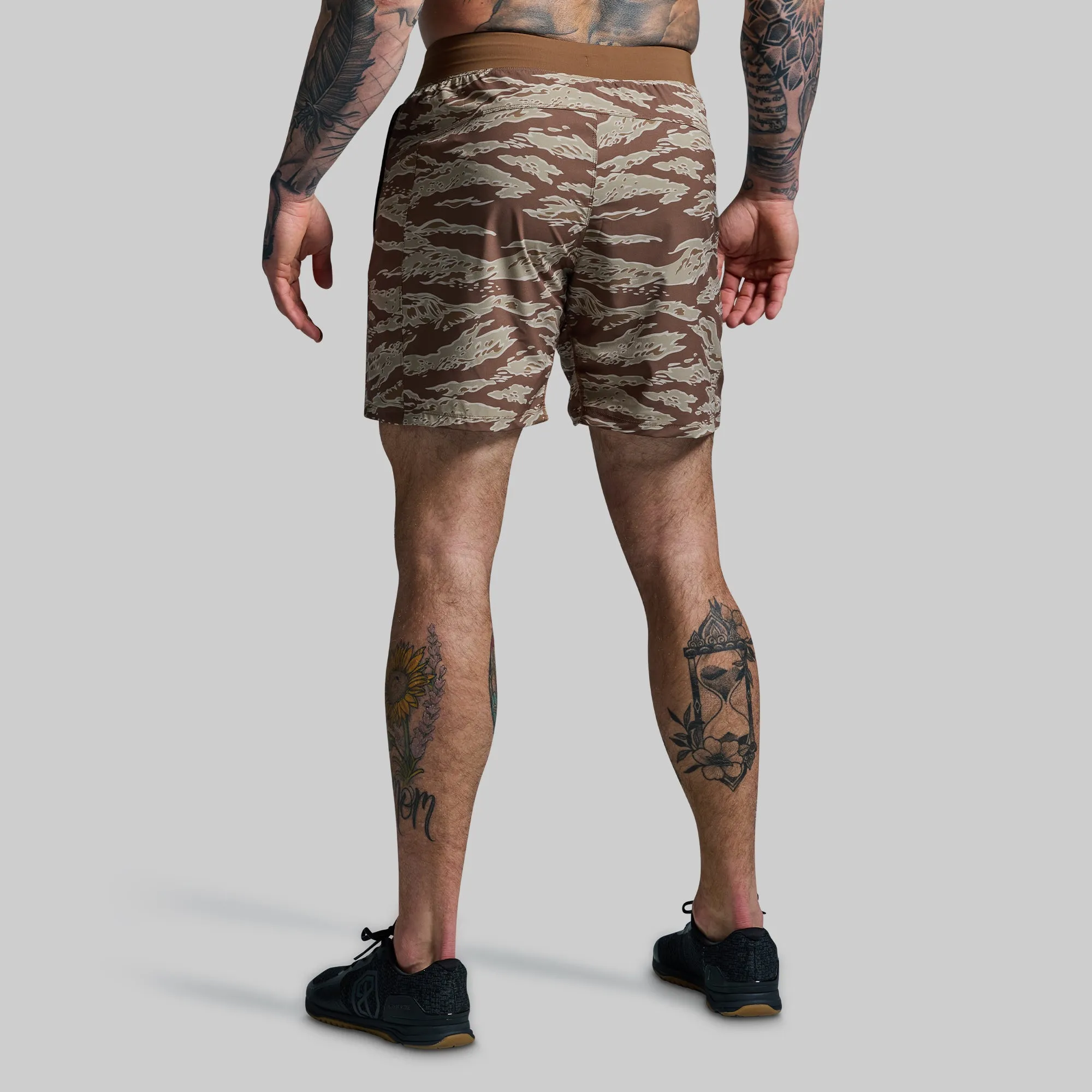 Versatile Short w/ Compression 7" (Desert Tiger) sold by Born Primitive product image thumbnail 2