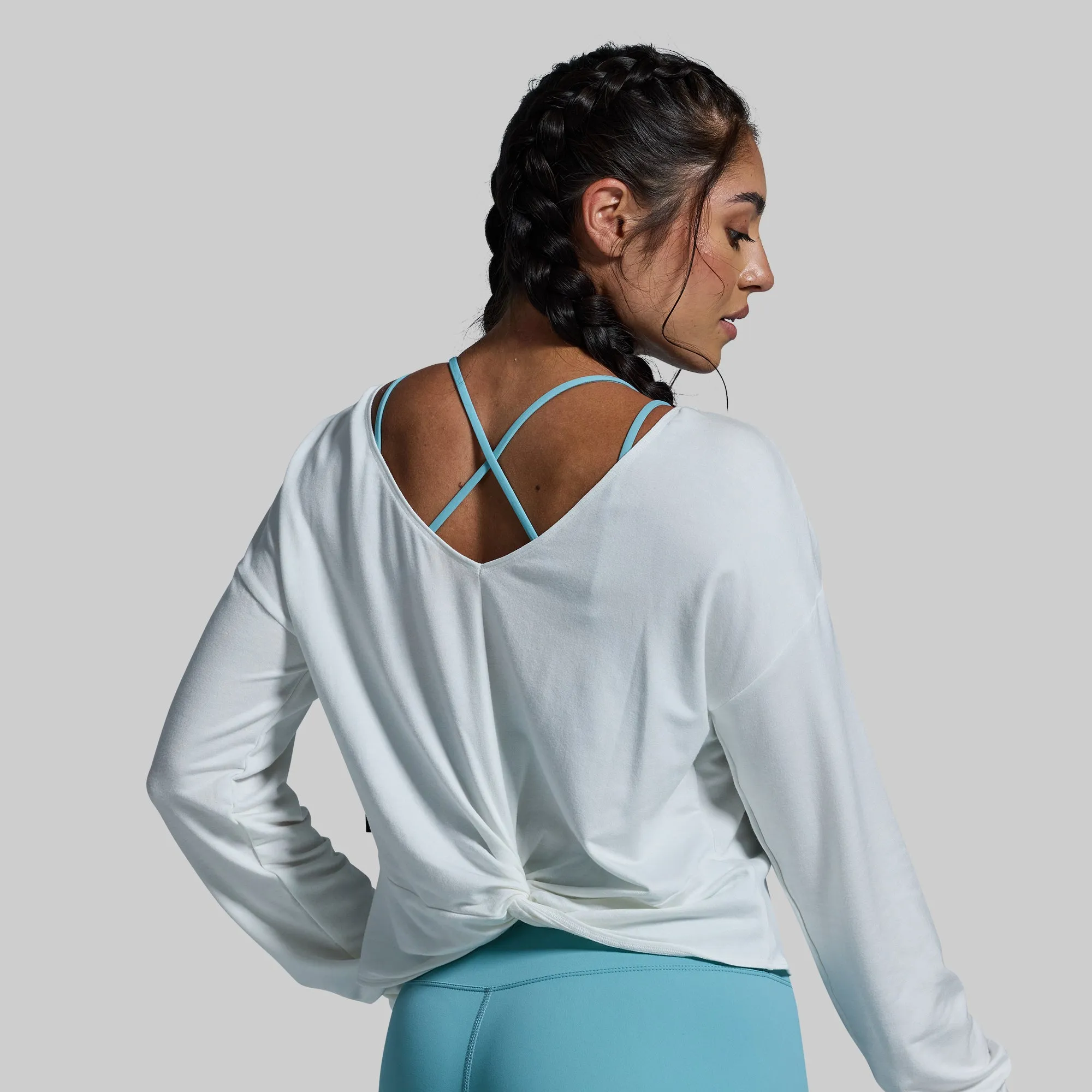 Two Ways Long Sleeve (White) sold by Born Primitive product image thumbnail 4