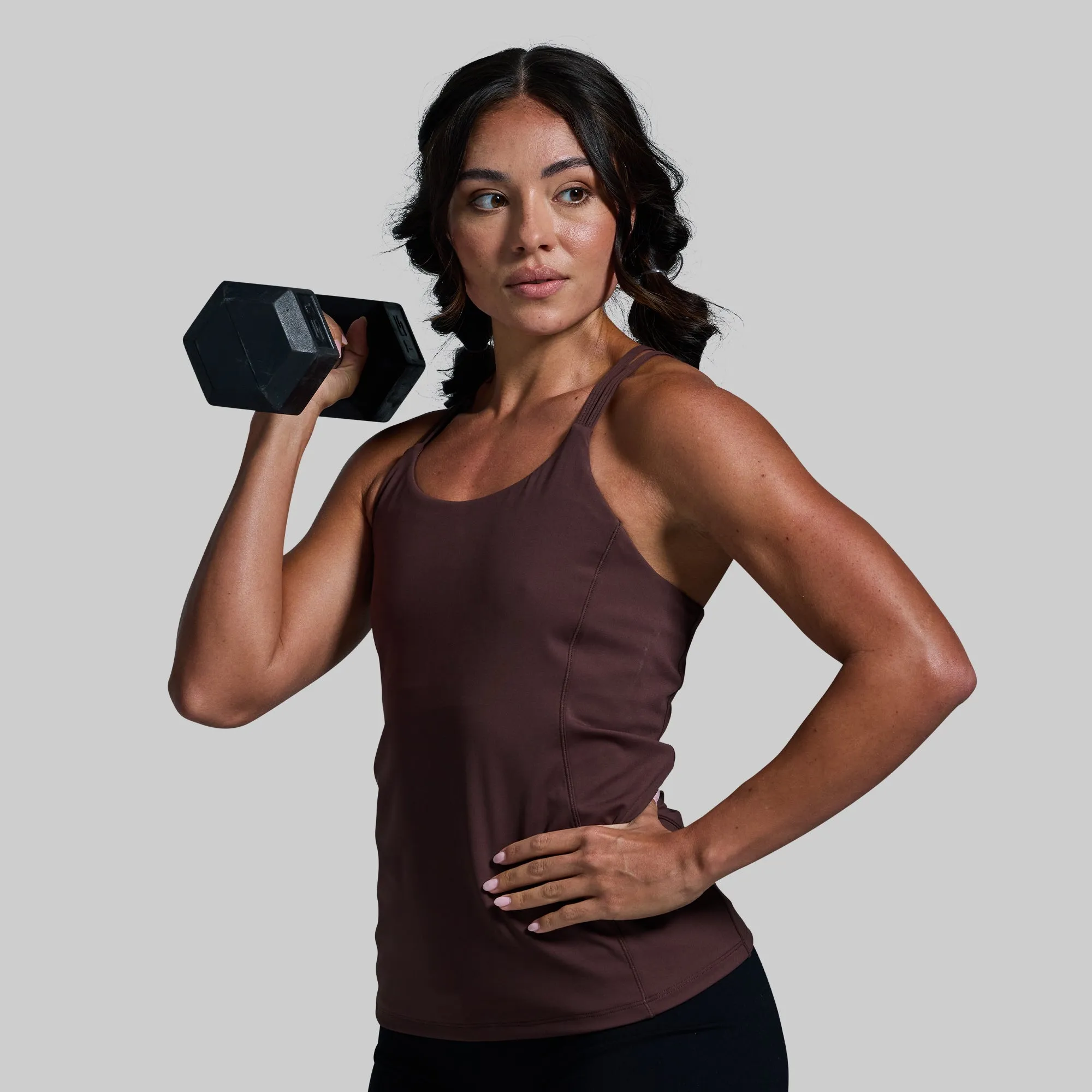 Effortless Tank (French Roast) sold by Born Primitive product image thumbnail 3