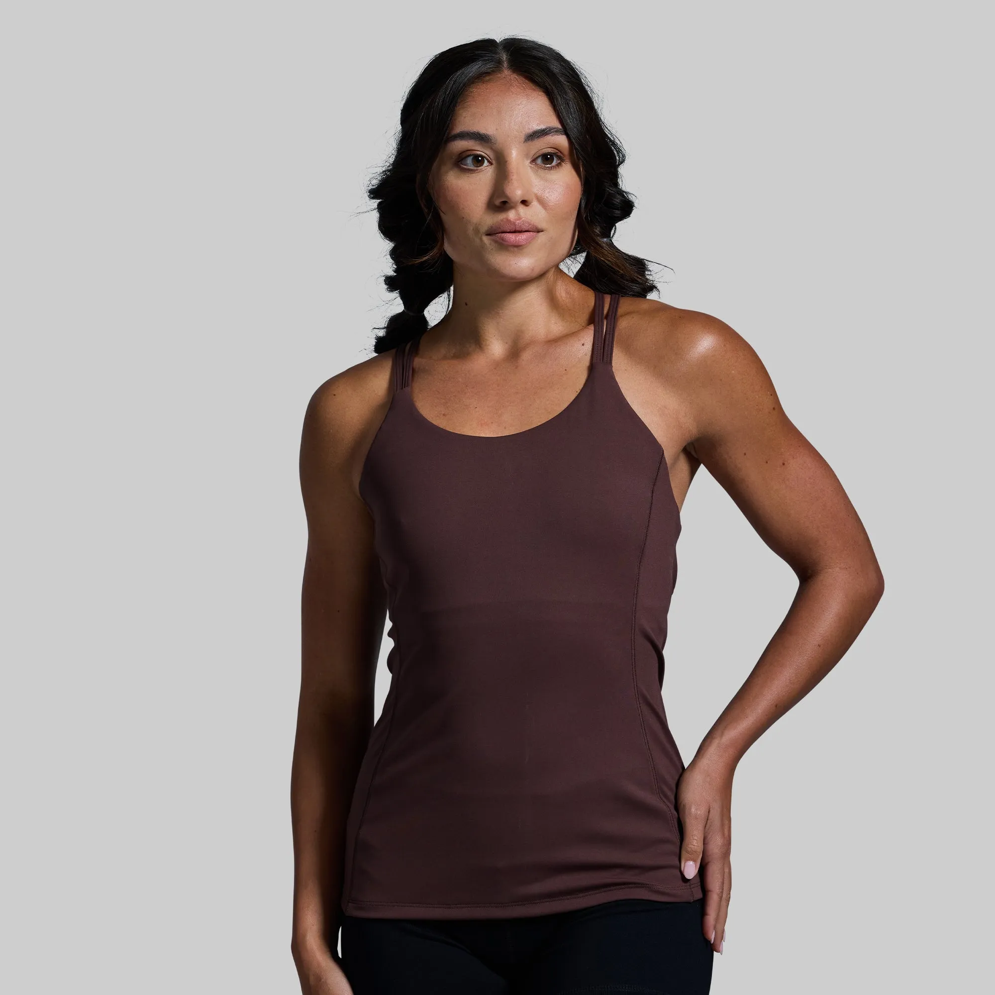 Effortless Tank (French Roast) sold by Born Primitive product image thumbnail 2