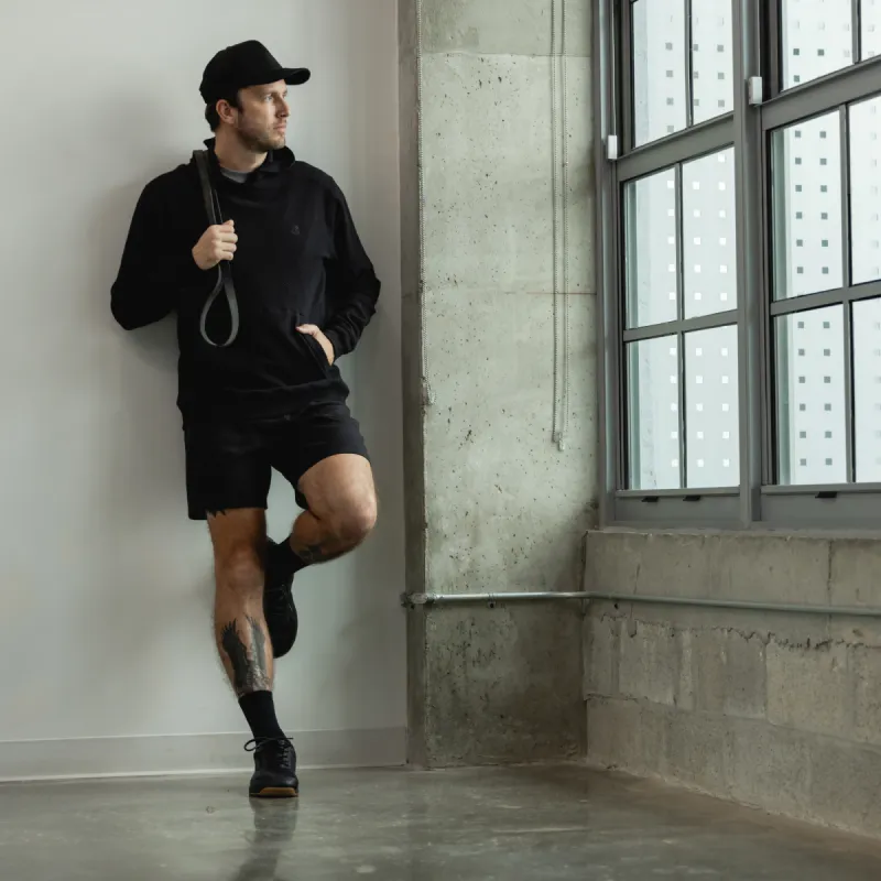 Men's Cloud Short Set (Black) sold by Born Primitive