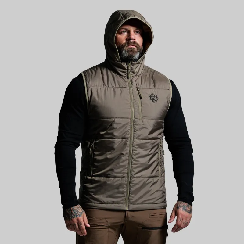 Men's Tundra Vest (Earth) sold by Born Primitive