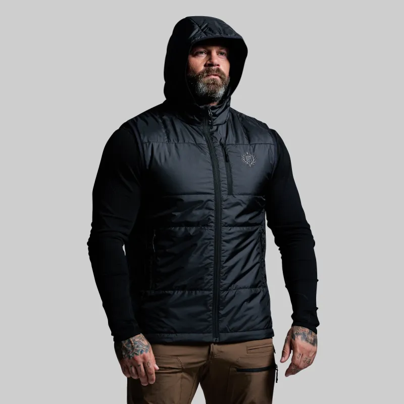 Men's Tundra Vest (Black) sold by Born Primitive