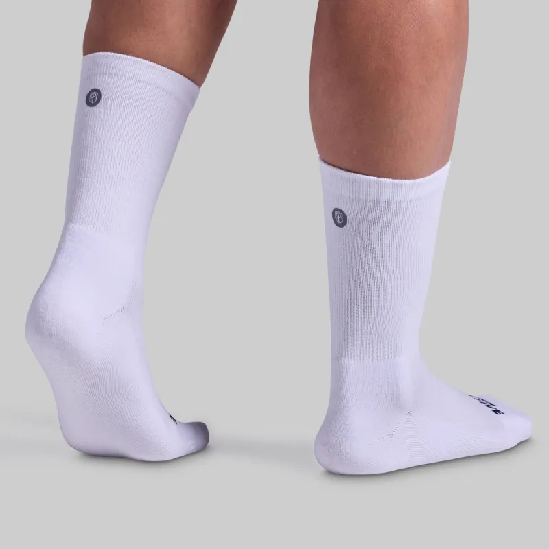 Performance Crew Sock (White) sold by Born Primitive