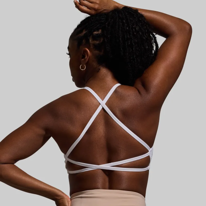 Serenity Sports Bra (White) sold by Born Primitive