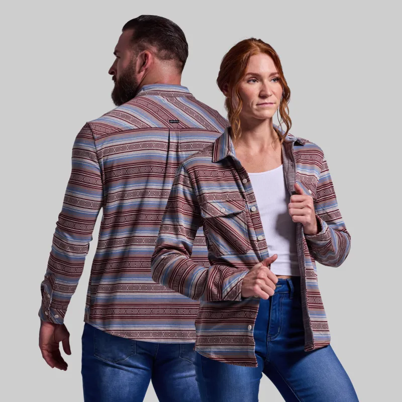 Woodsman Stretchy Flannel (Aztec) sold by Born Primitive