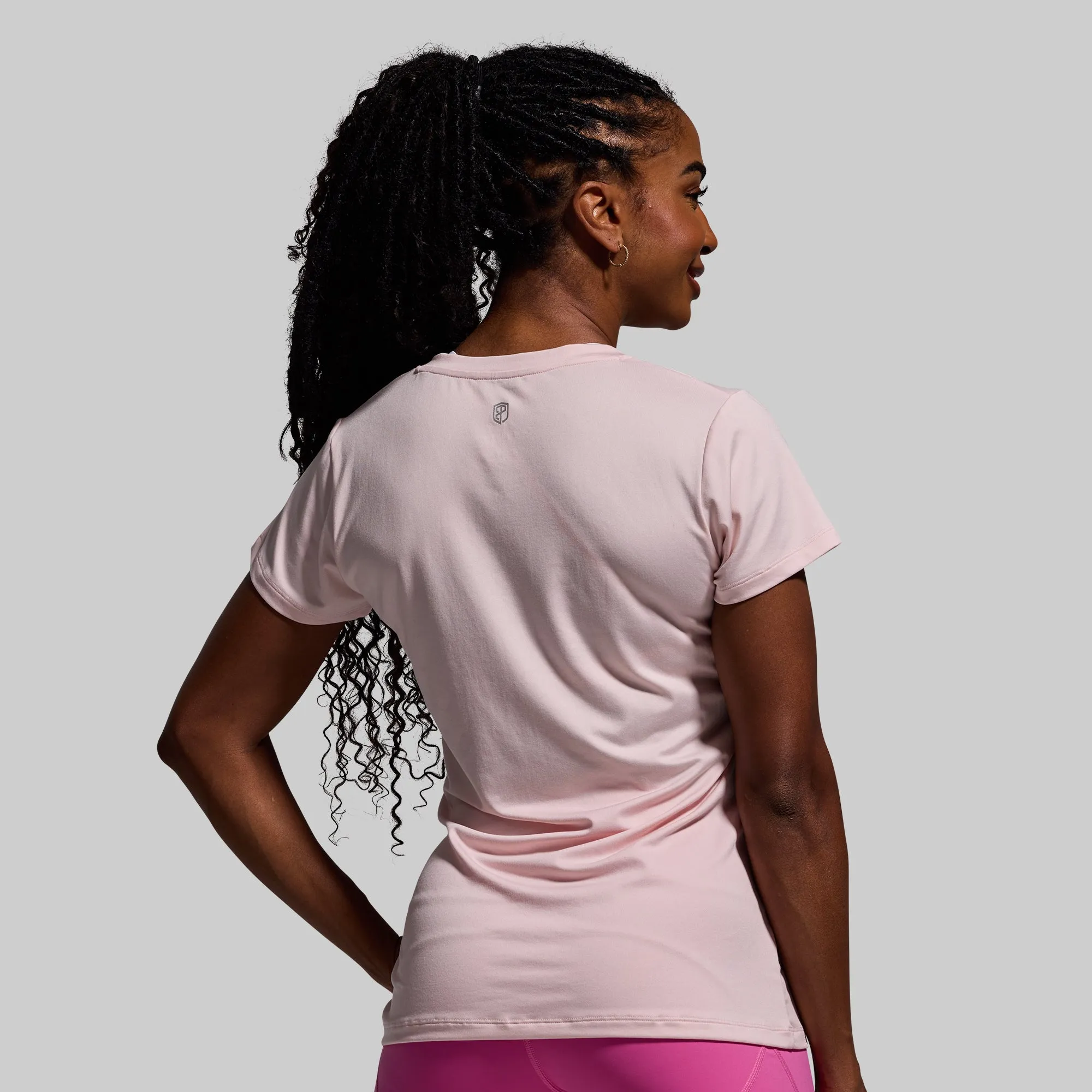 Athleisure Short Sleeve V-Neck (Peachskin) sold by Born Primitive product image thumbnail 2