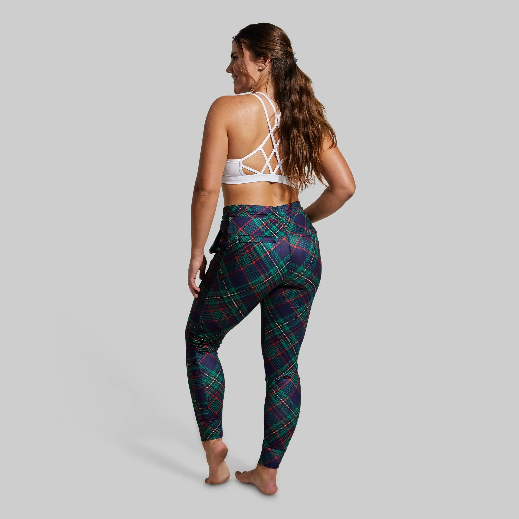 Women's Rest Day Athleisure Jogger (Tartan) sold by Born Primitive product image thumbnail 5